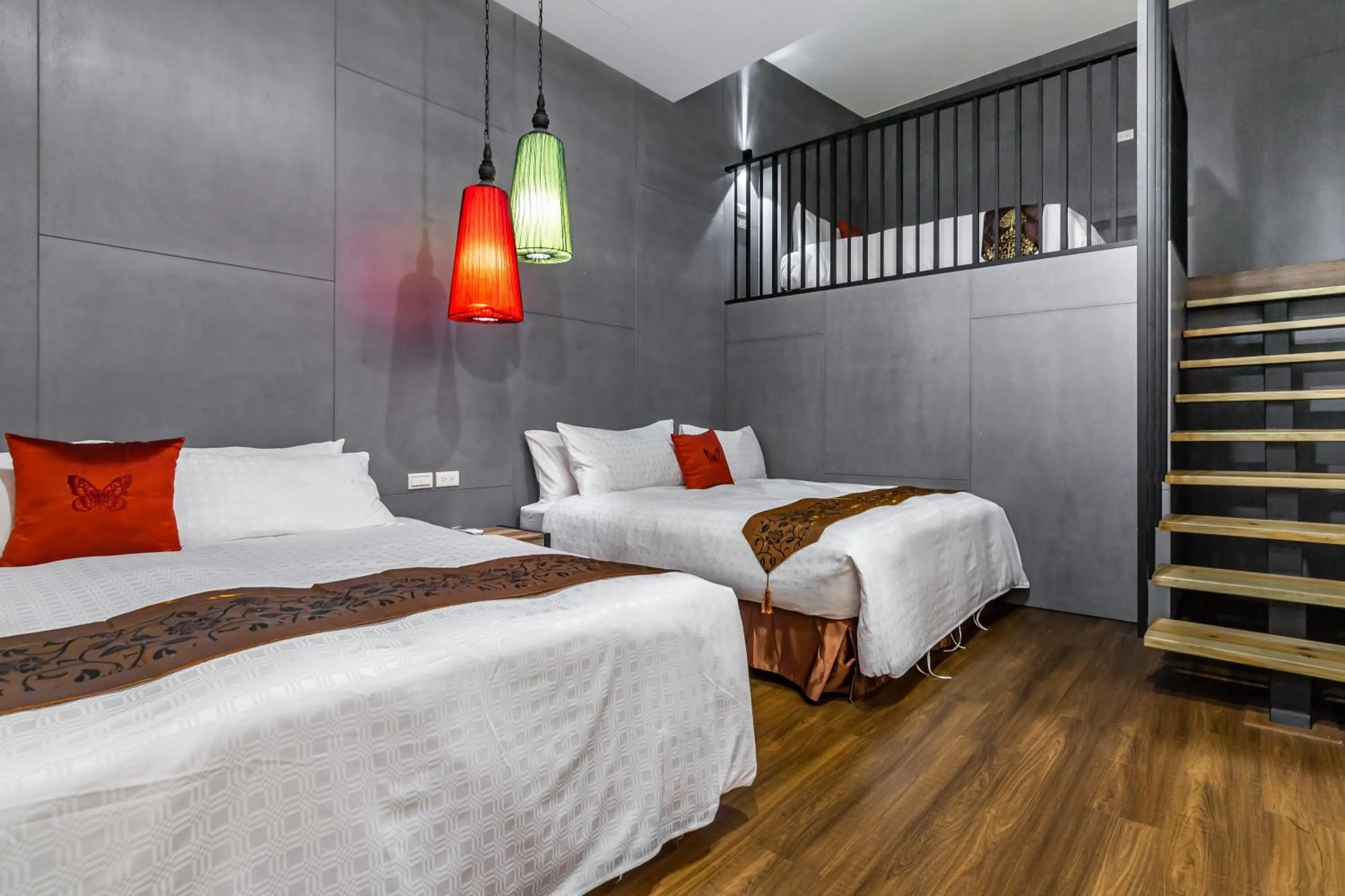 Decorative detail, Bed in Mambo Boutique Hotel