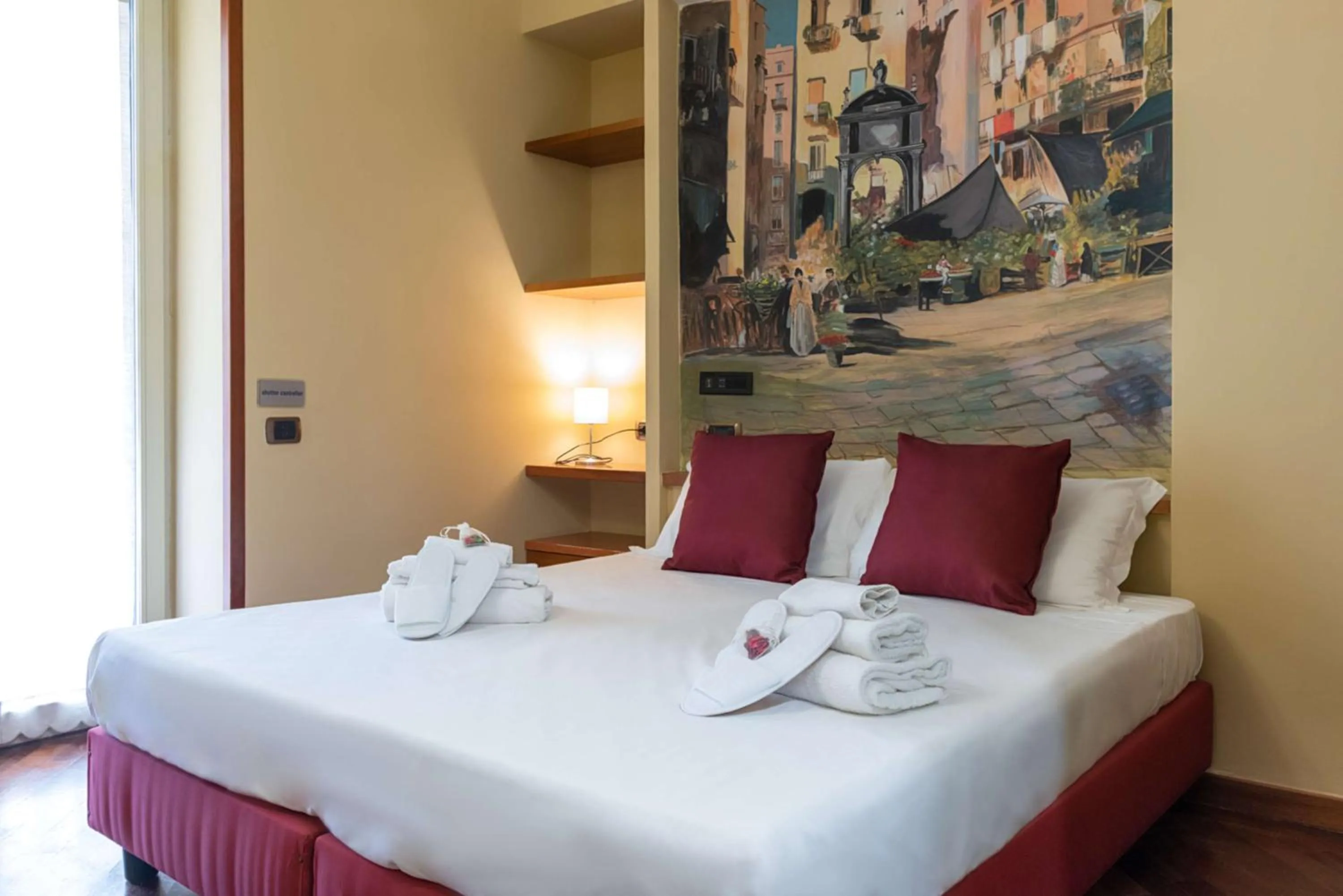 Bedroom, Bed in Hotel Suite Ares