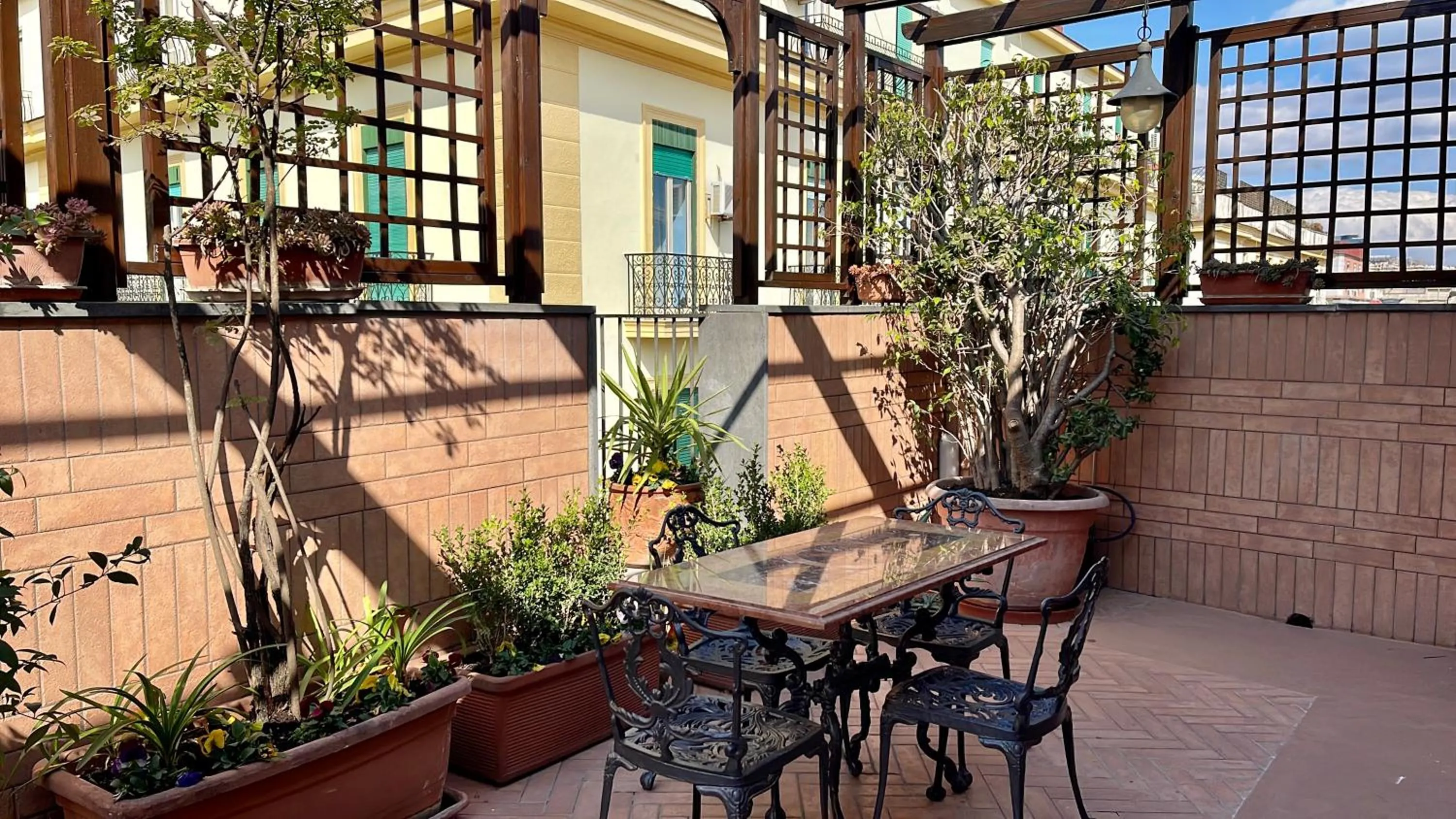 Balcony/Terrace in Hotel Suite Ares