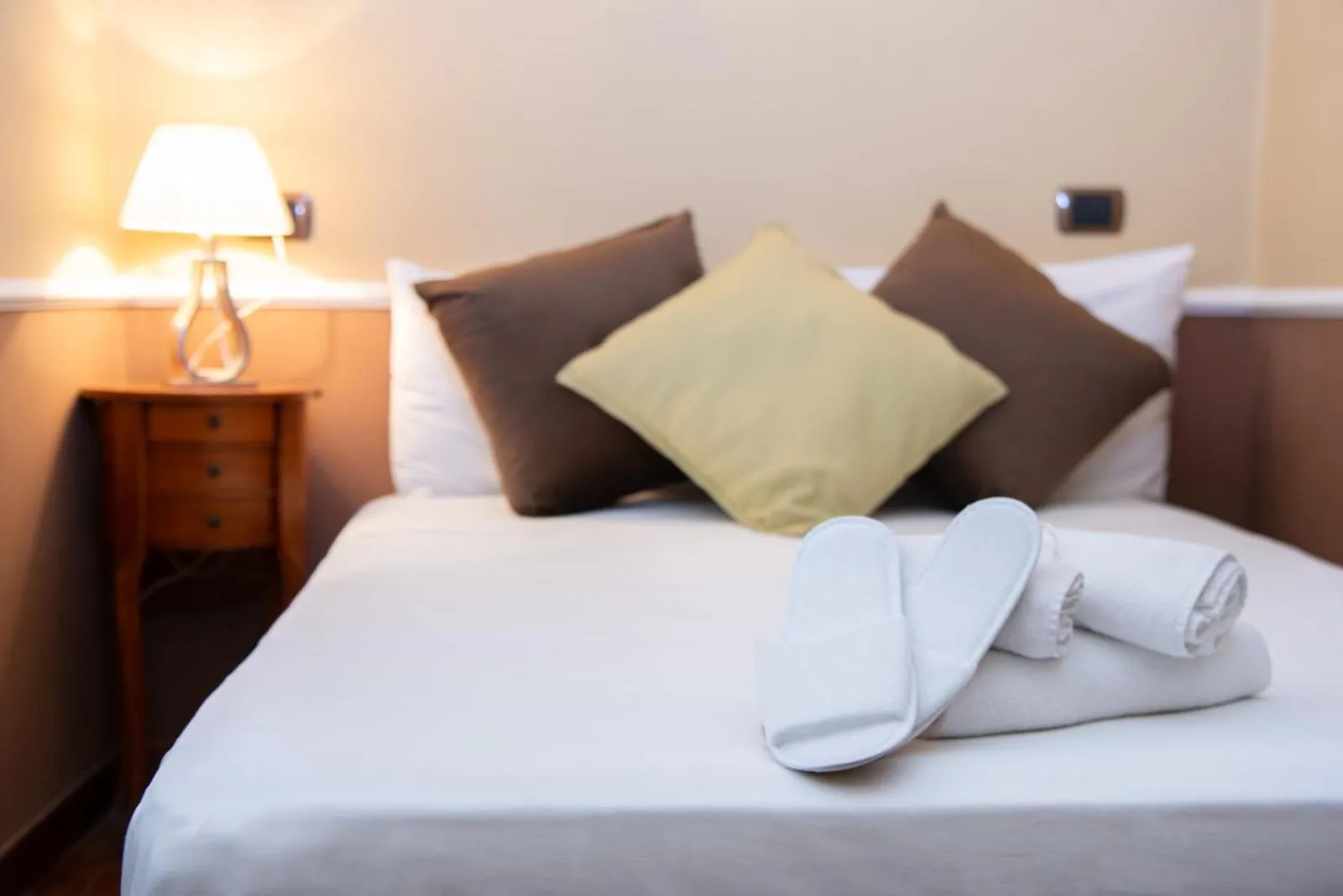 Bed in Hotel Suite Ares