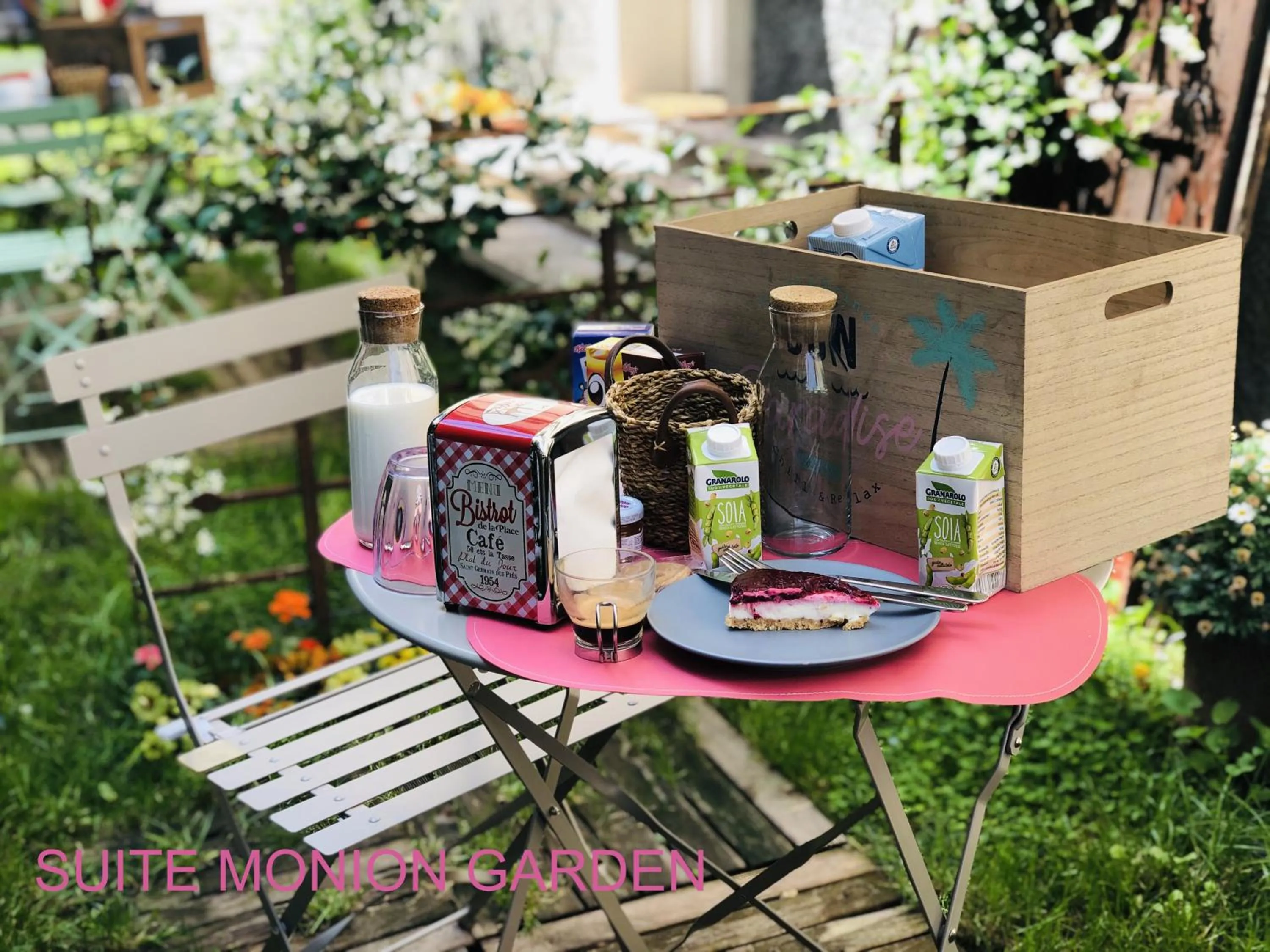 Garden view in Arsenale Suites