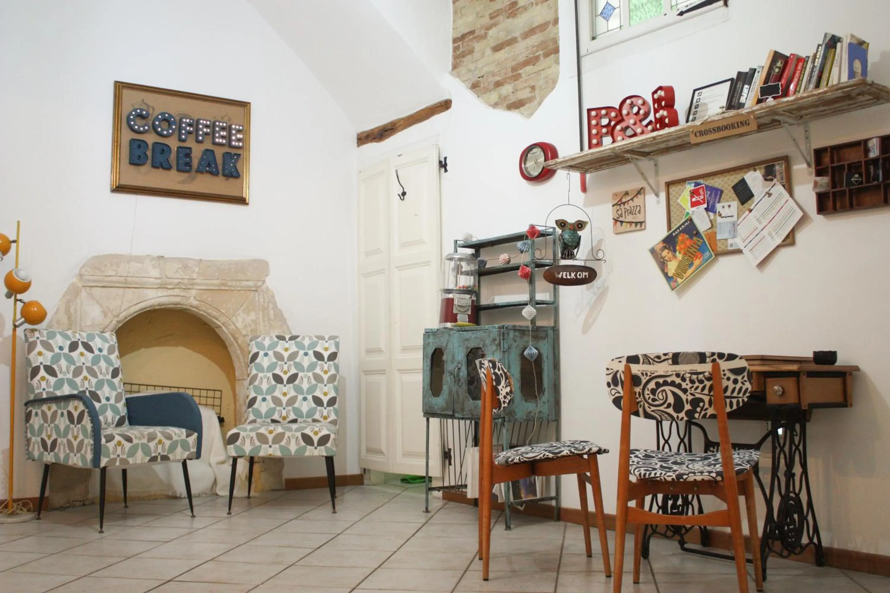 Lobby or reception in Sa Prazza GuestHouse