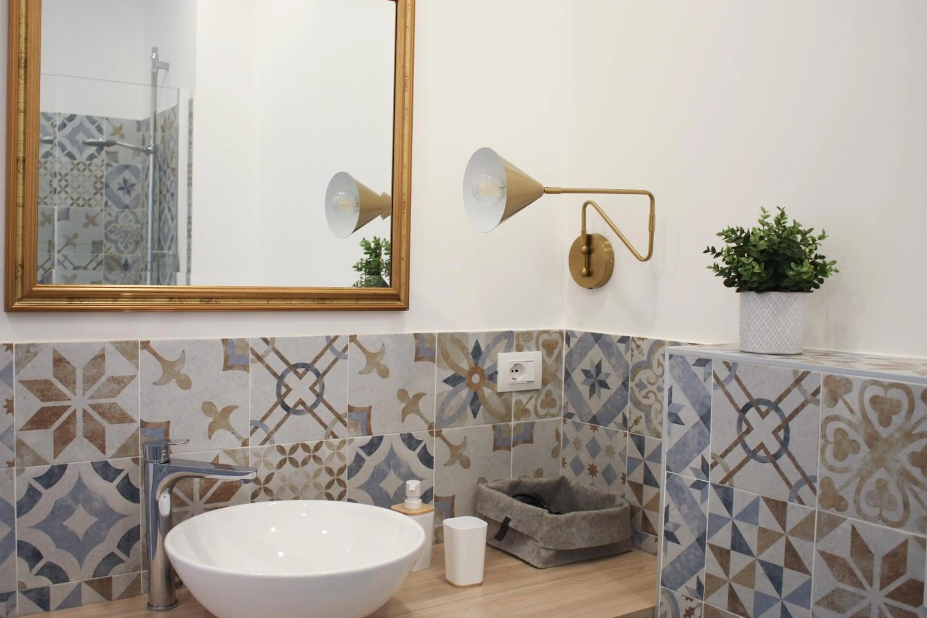 Bathroom in Sa Prazza GuestHouse