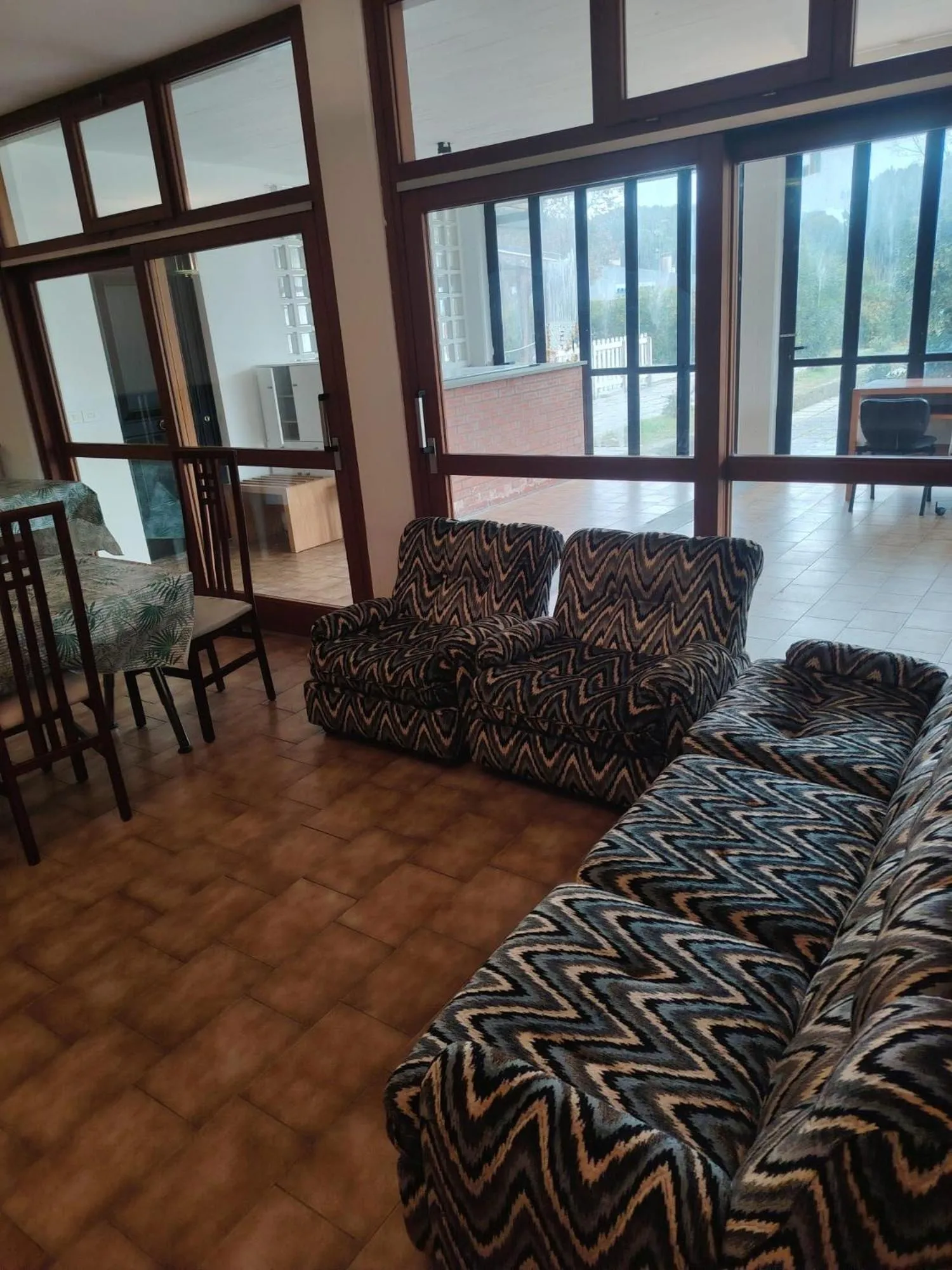 Living room in Duna camere con bagno