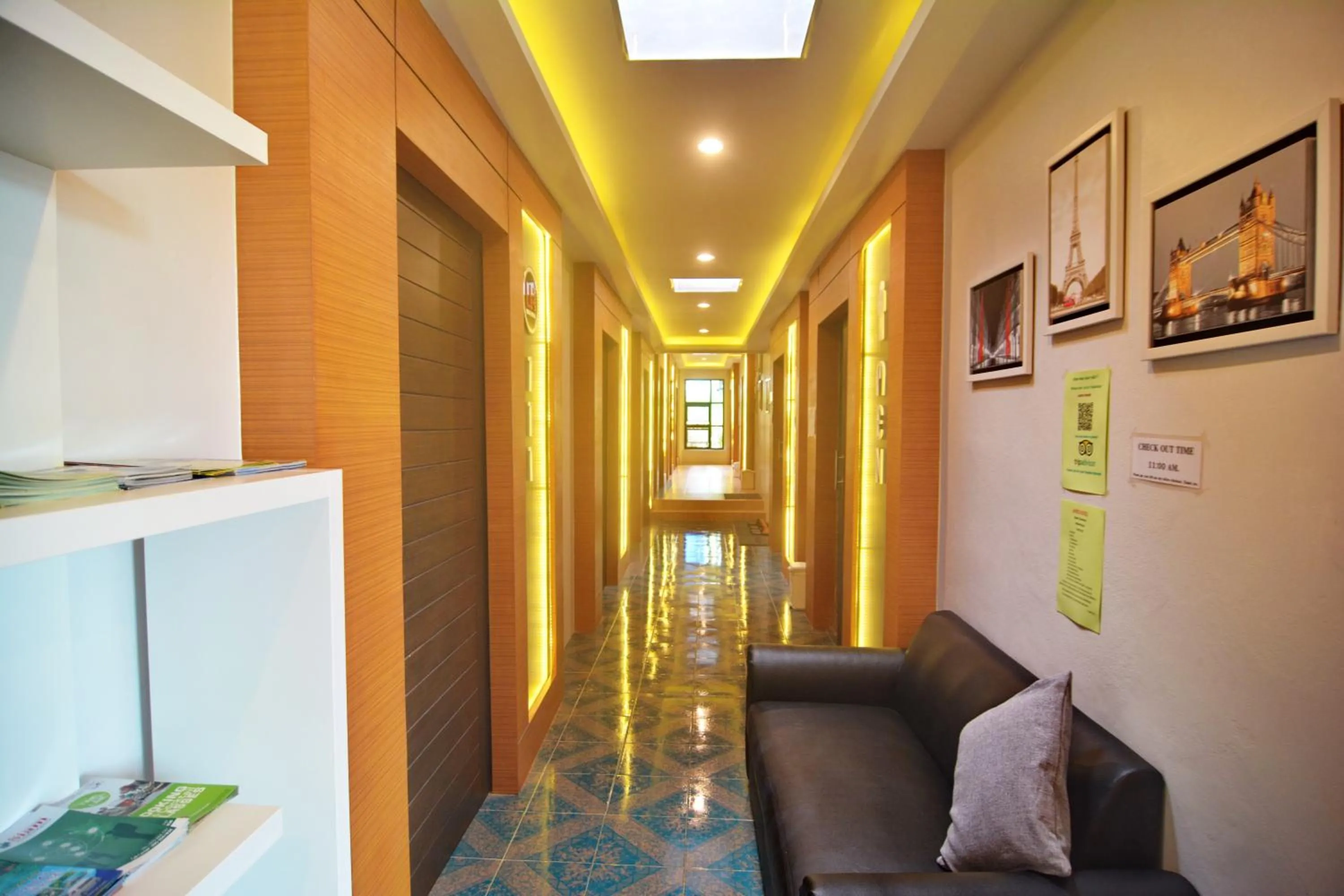 Decorative detail in Lanta Hostel