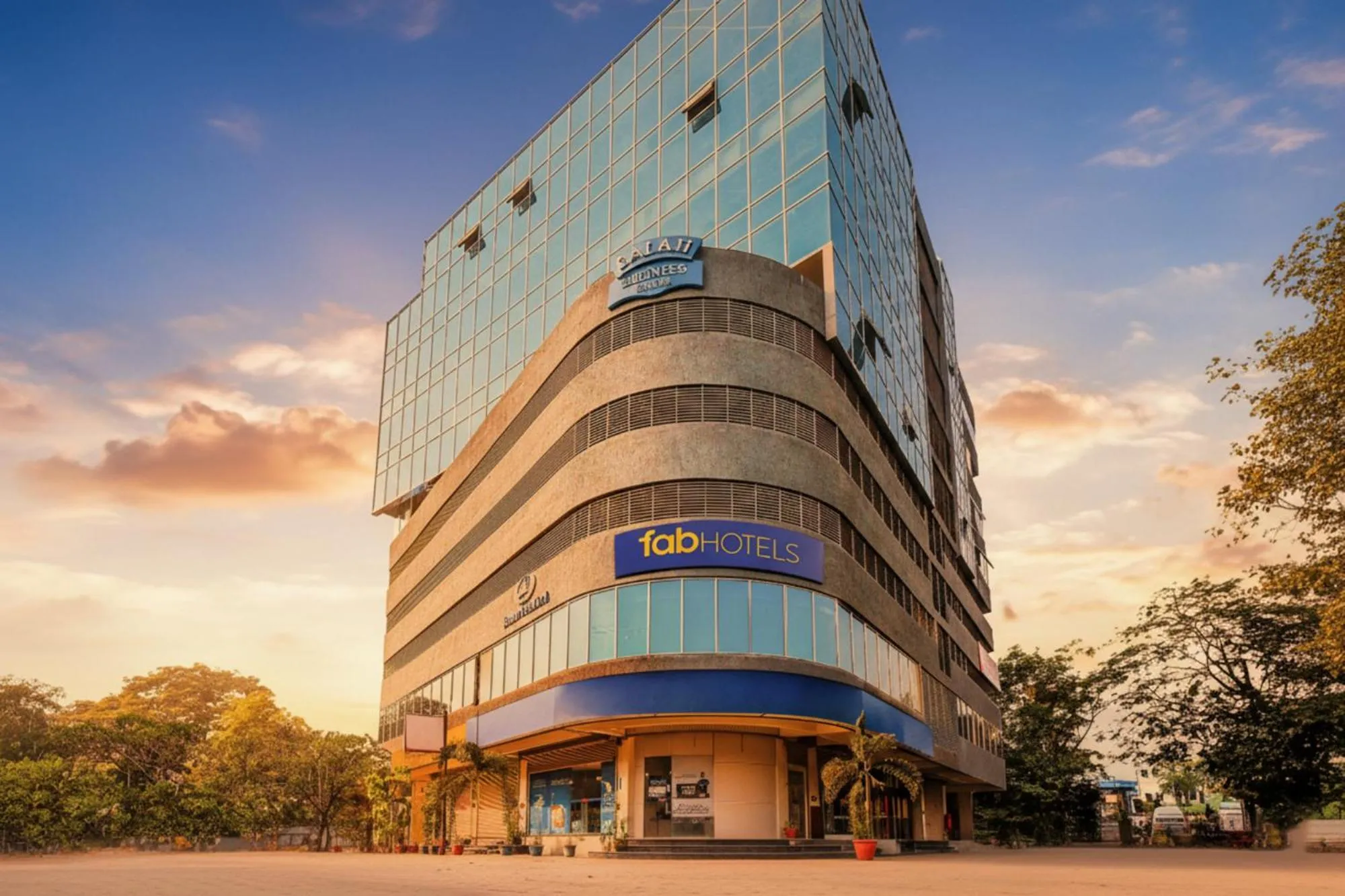 Property building in FabHotel Admiral - Nr Mumbai International Airport