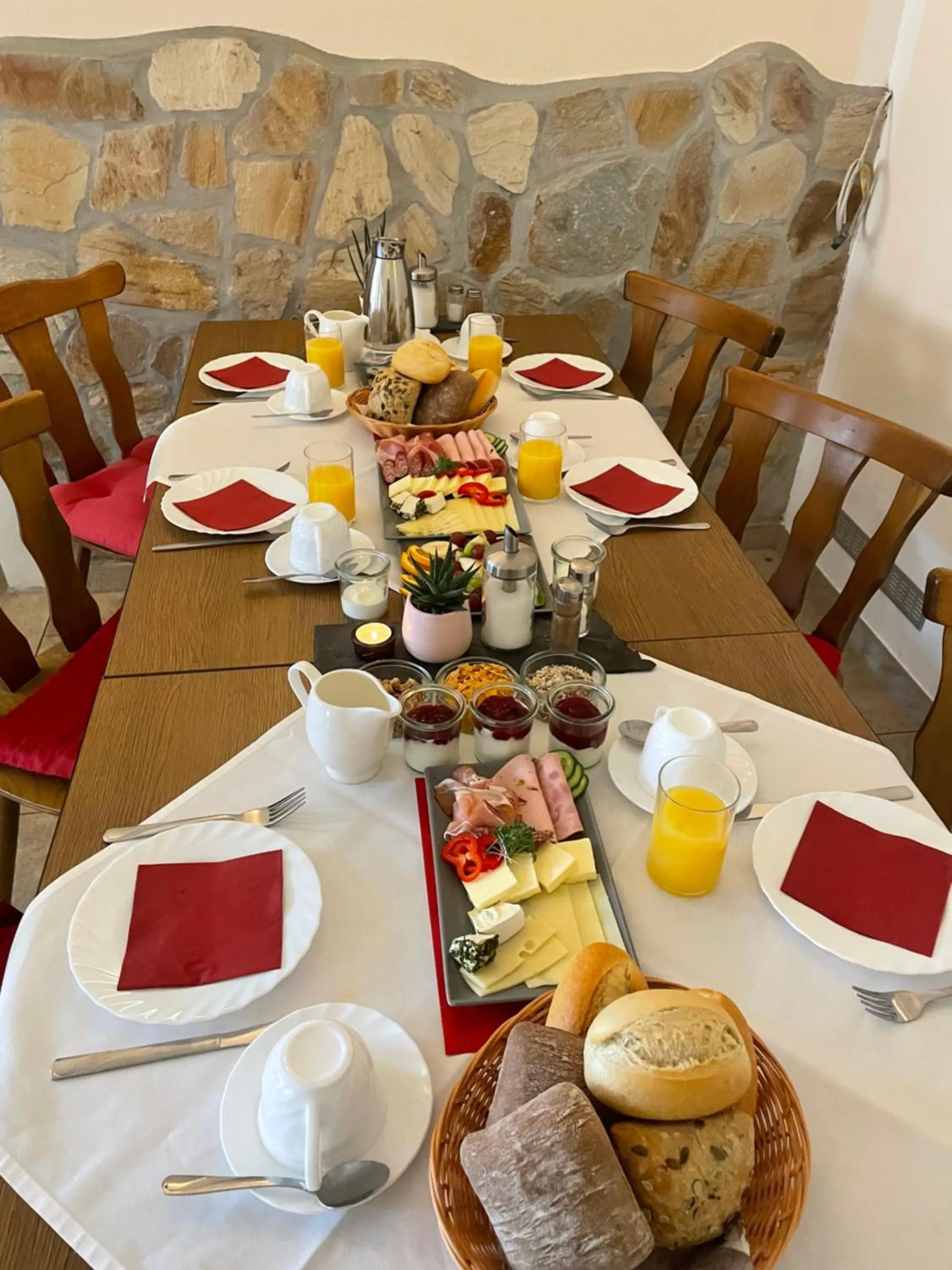 Breakfast in Hotel "Pension Marlis"