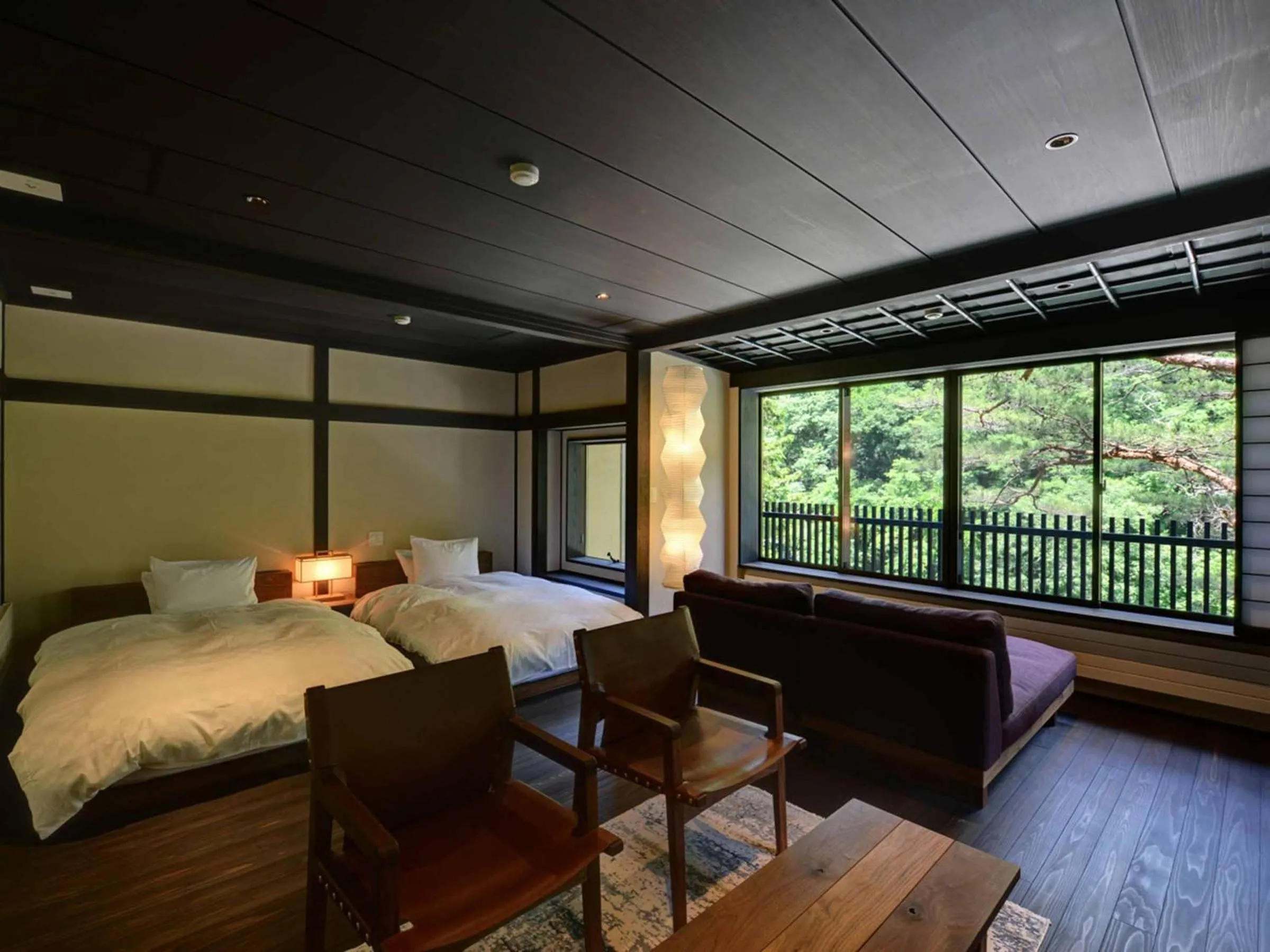 Photo of the whole room, Bed in Kyousen