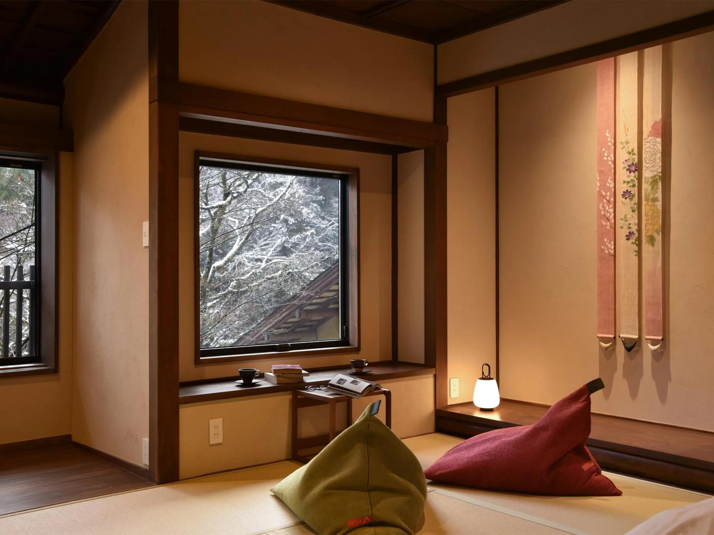 Photo of the whole room, Bed in Kyousen