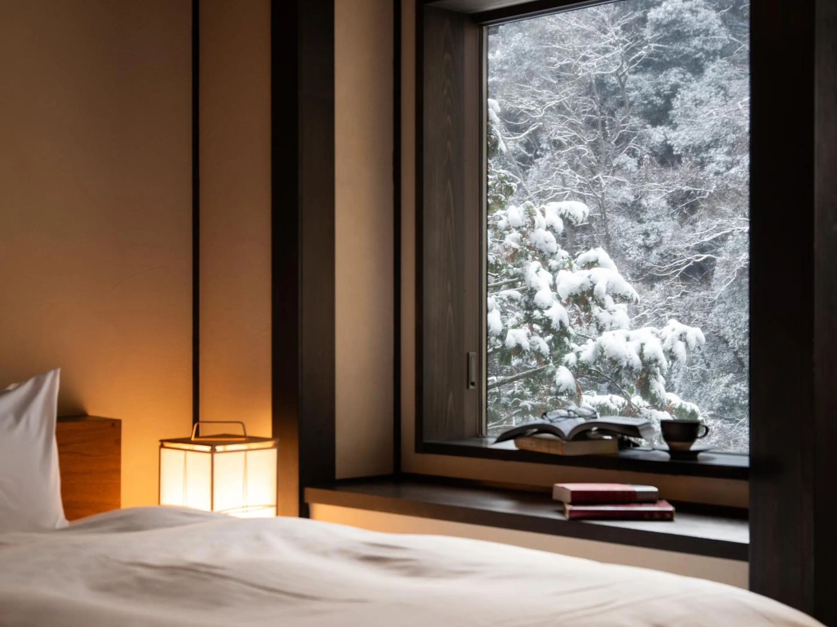 Photo of the whole room, Bed in Kyousen