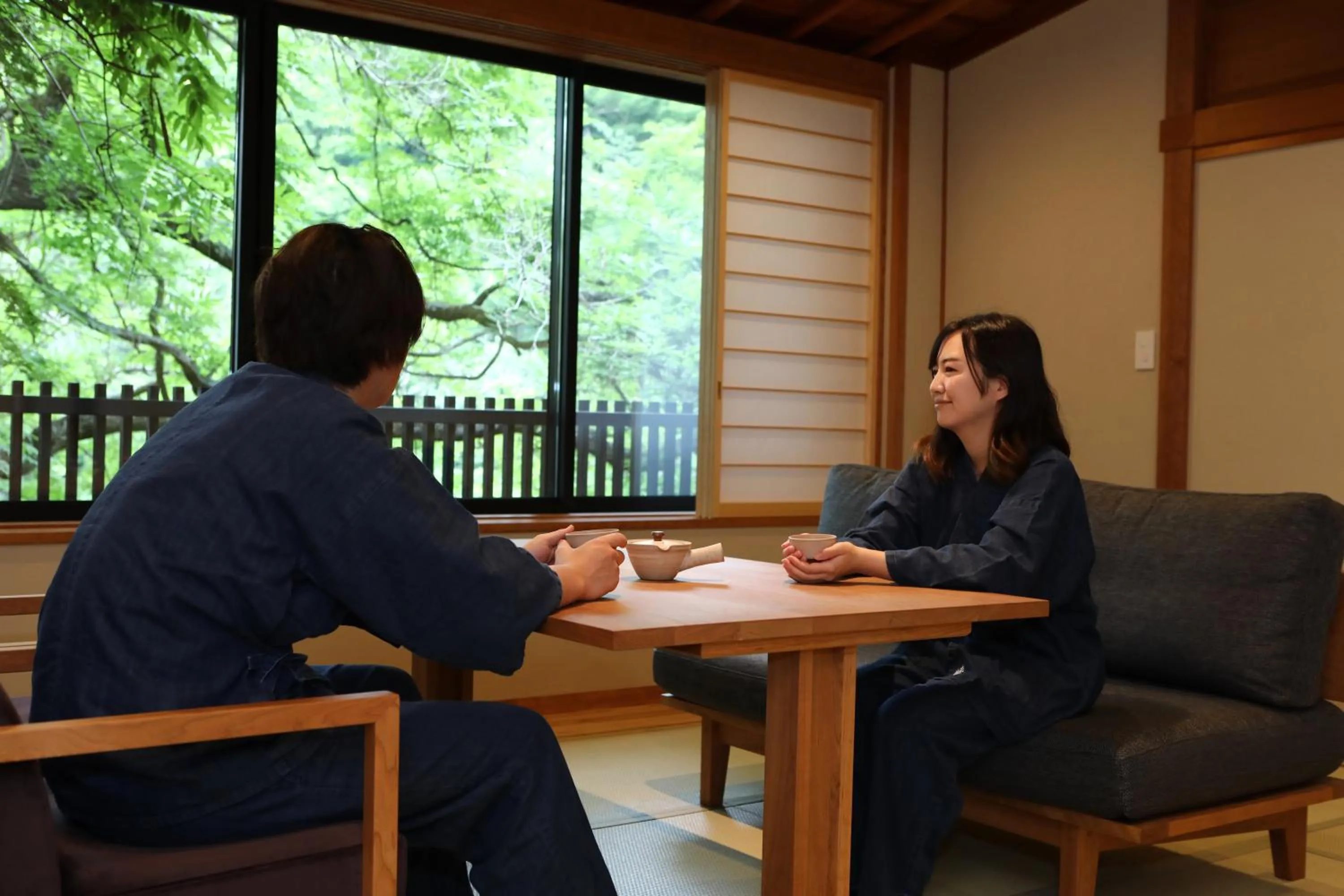 Photo of the whole room in Kyousen