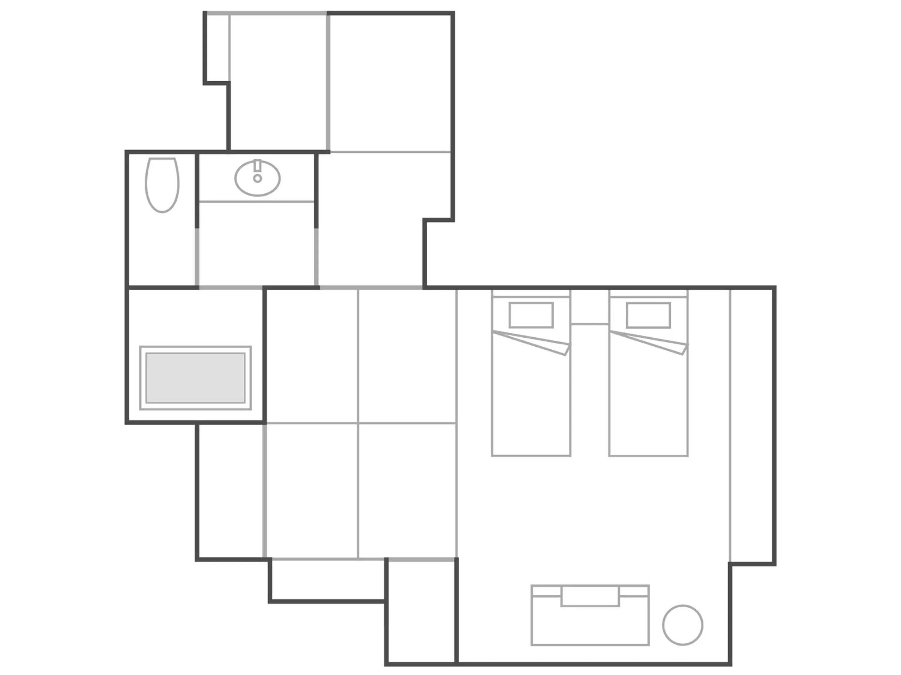 Photo of the whole room in Kyousen