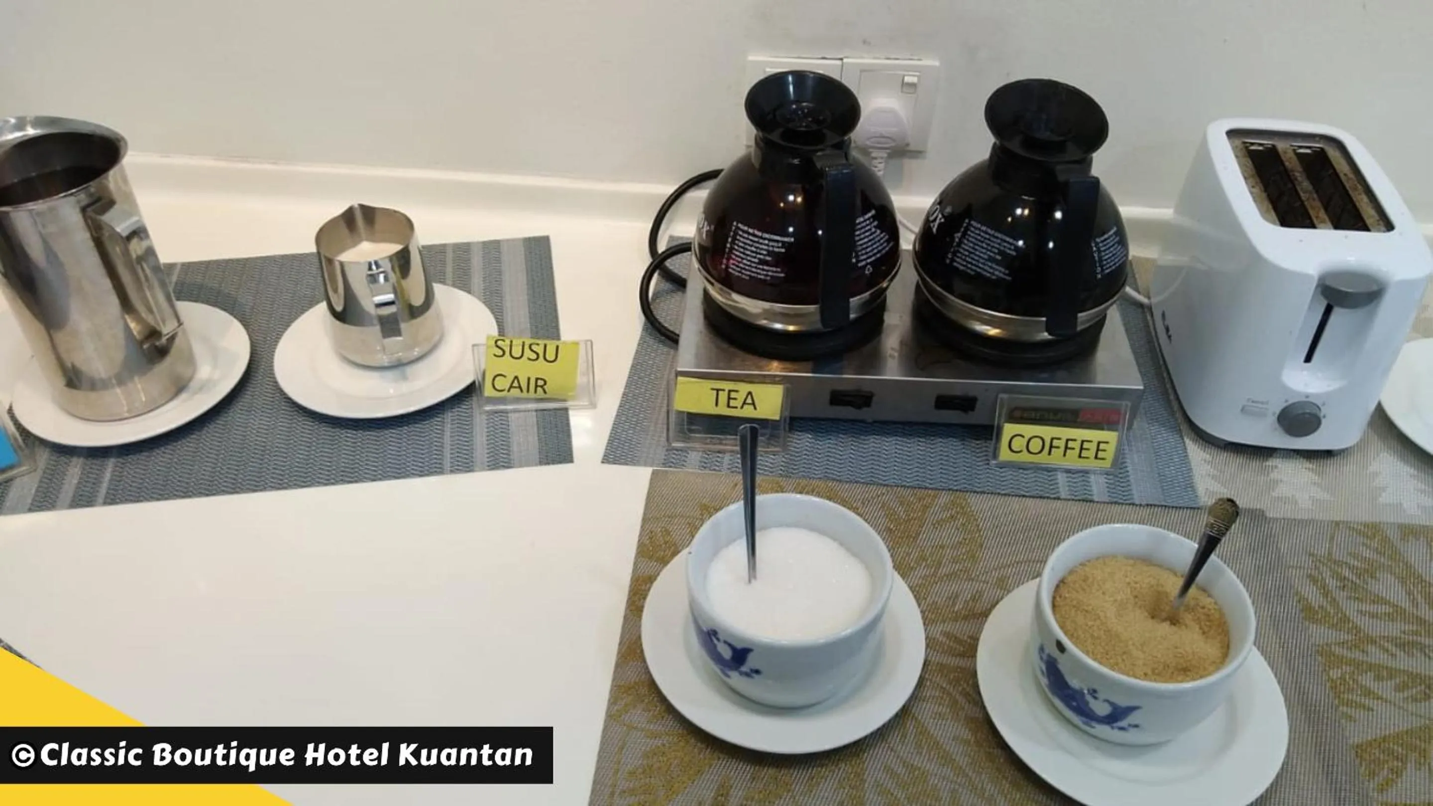 Buffet breakfast in Classic Boutique Hotel Kuantan