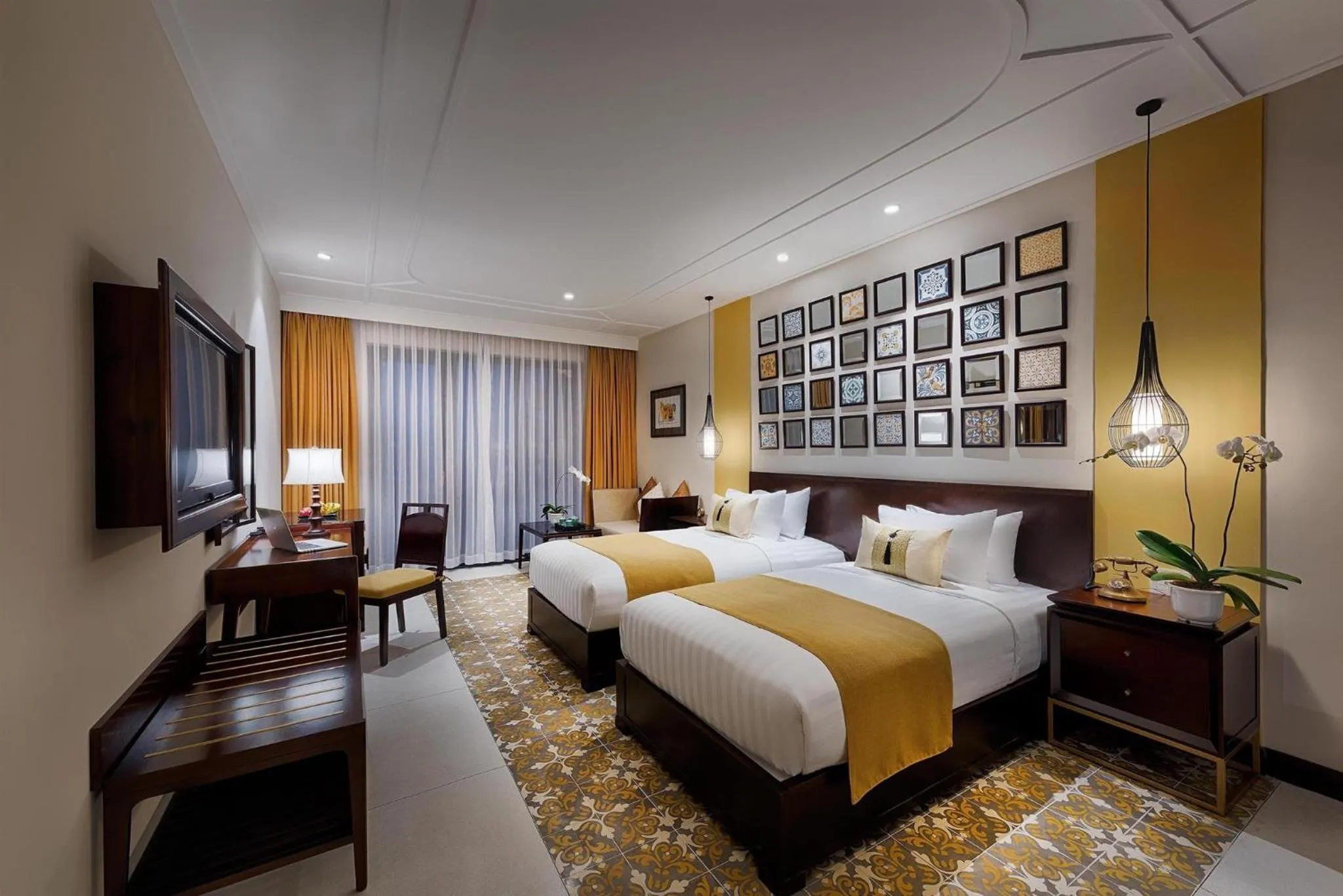 Photo of the whole room, Bed in Allegro Hoi An . A Little Luxury Hotel & Spa