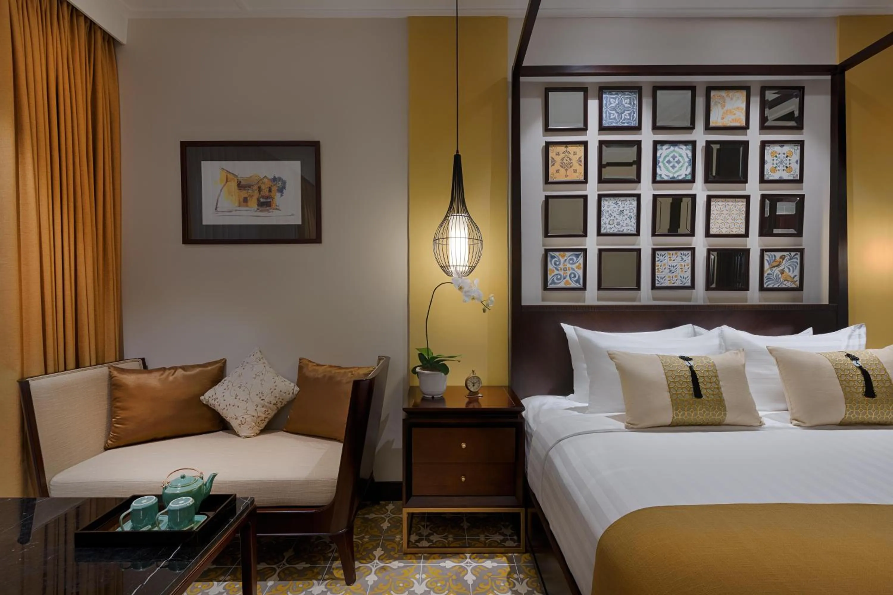 Bedroom, Bed in Allegro Hoi An . A Little Luxury Hotel & Spa