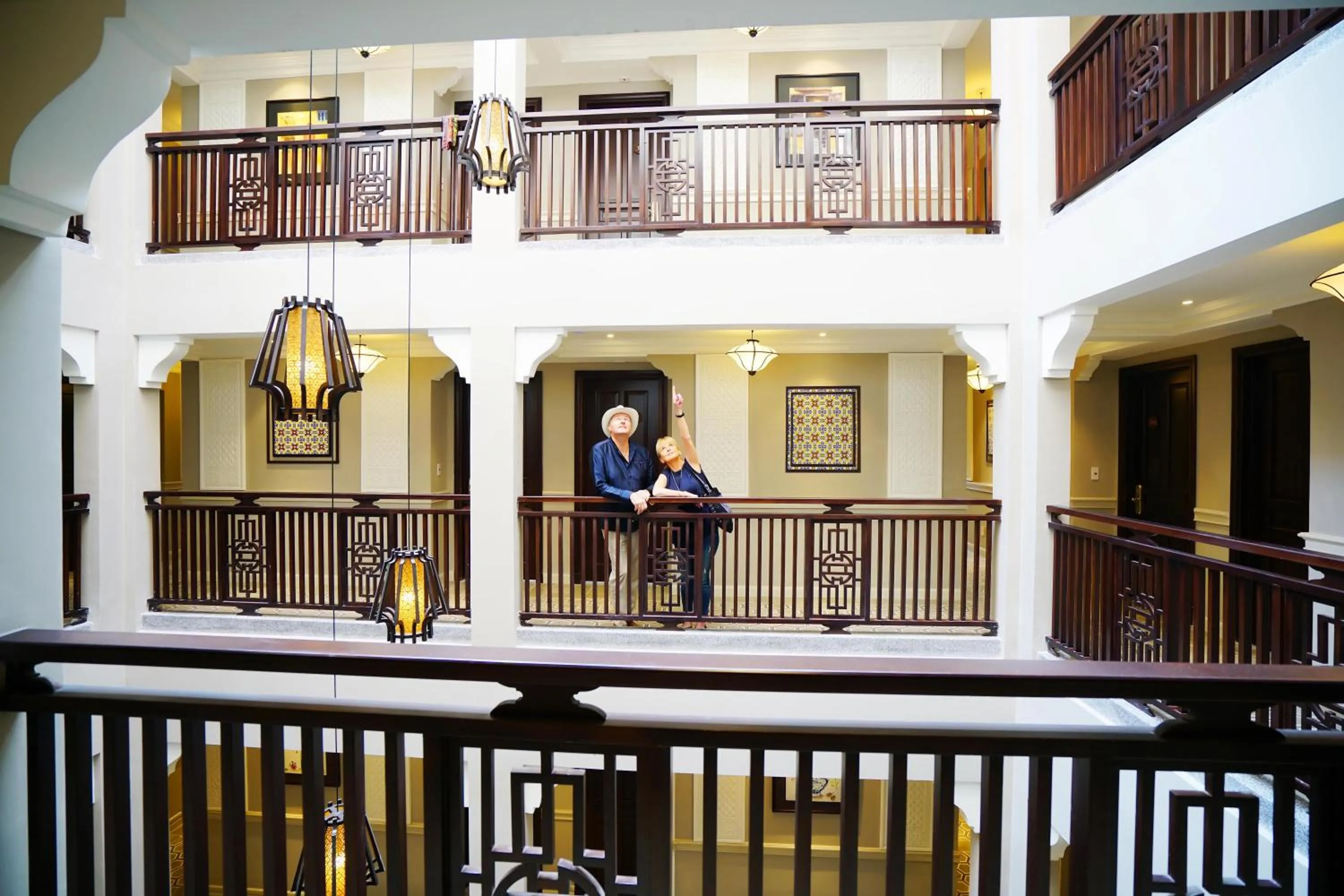 Floor plan in Allegro Hoi An . A Little Luxury Hotel & Spa