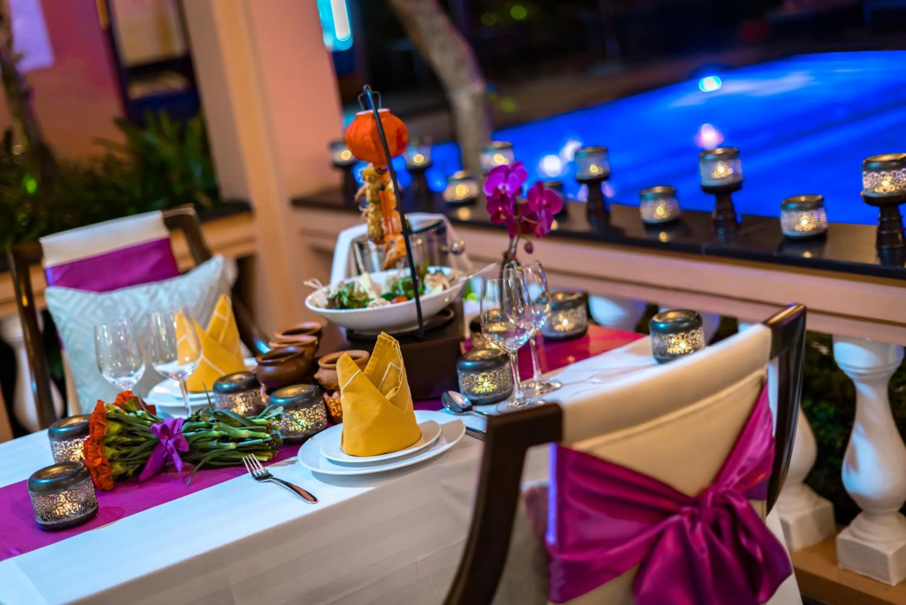 Dining area in Allegro Hoi An . A Little Luxury Hotel & Spa