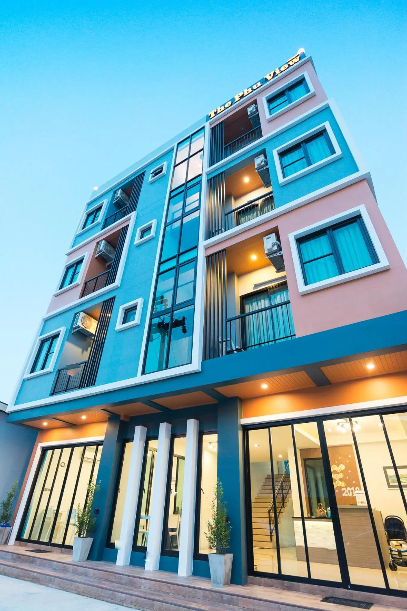 Facade/entrance in The Phu View at Aonang