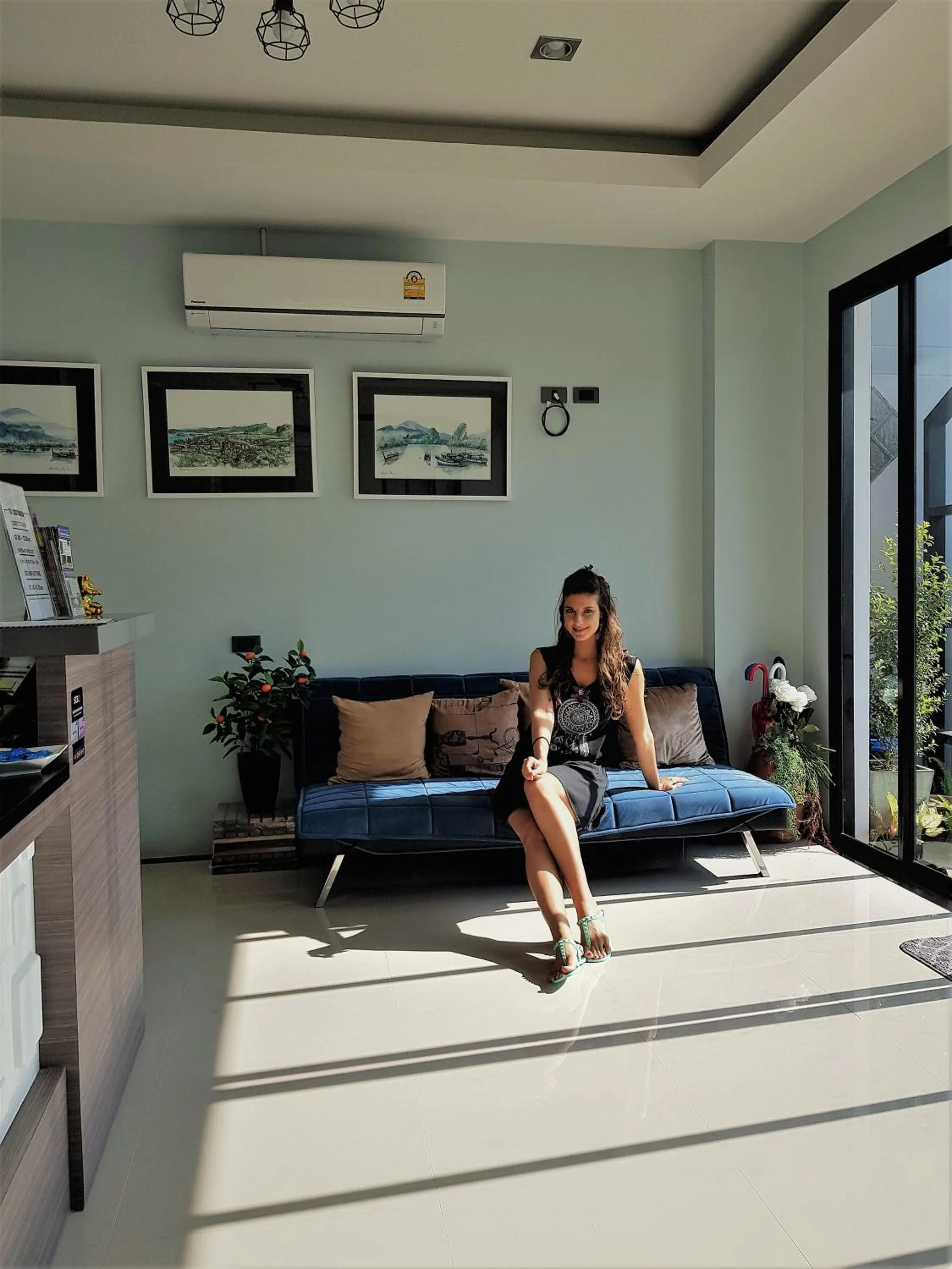 Patio in The Phu View at Aonang