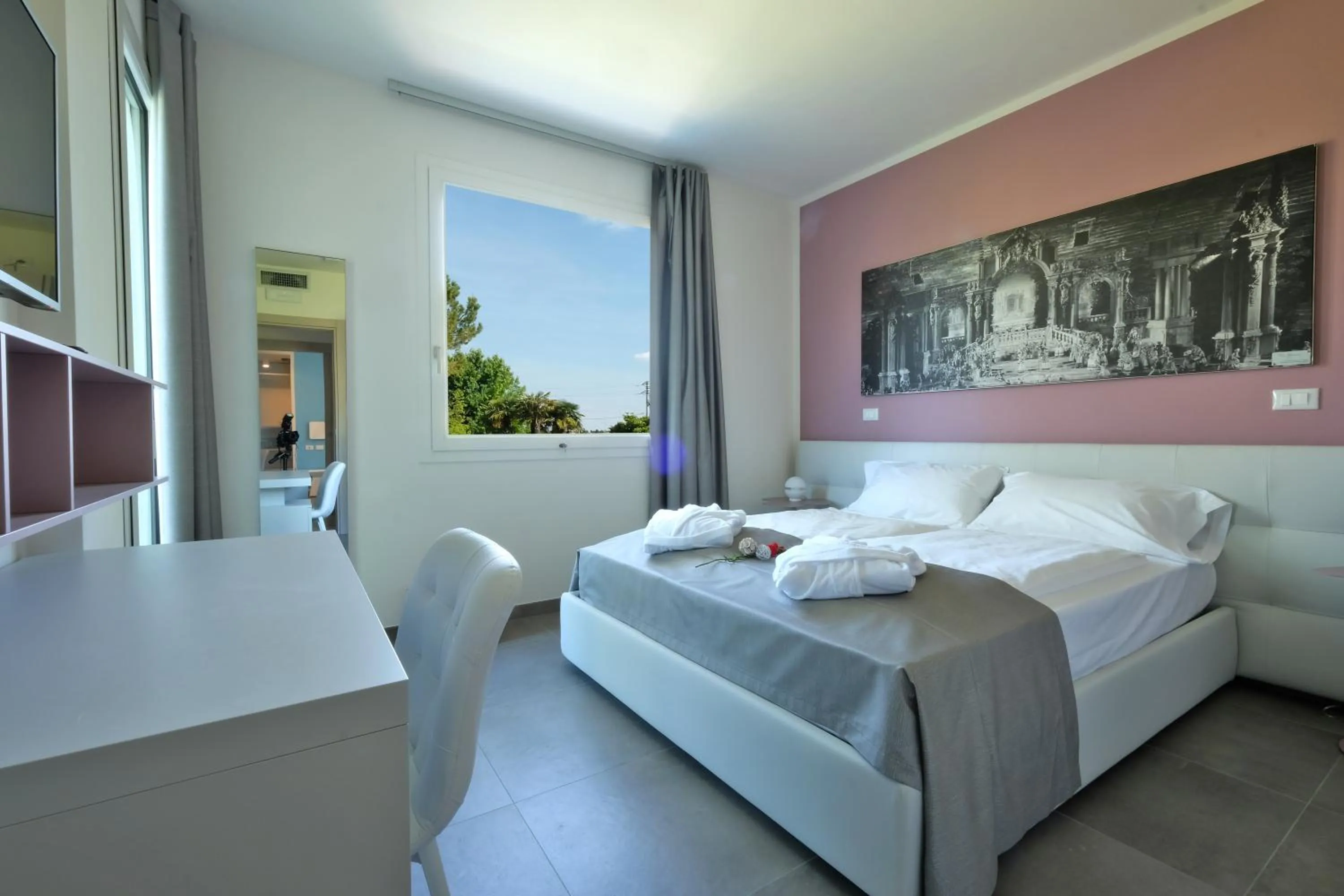 Bed in Relais Villa Clodia