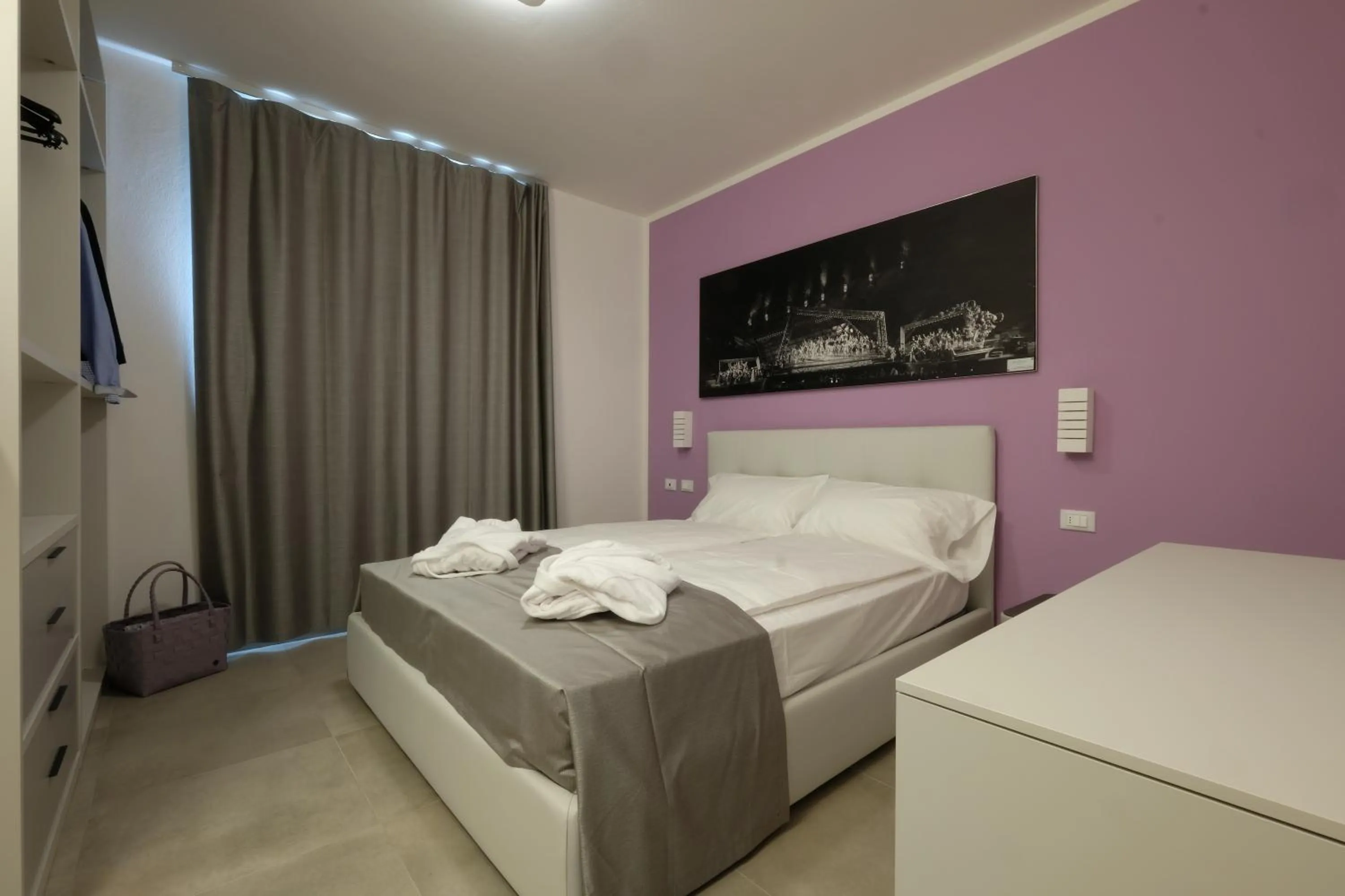 Bed in Relais Villa Clodia