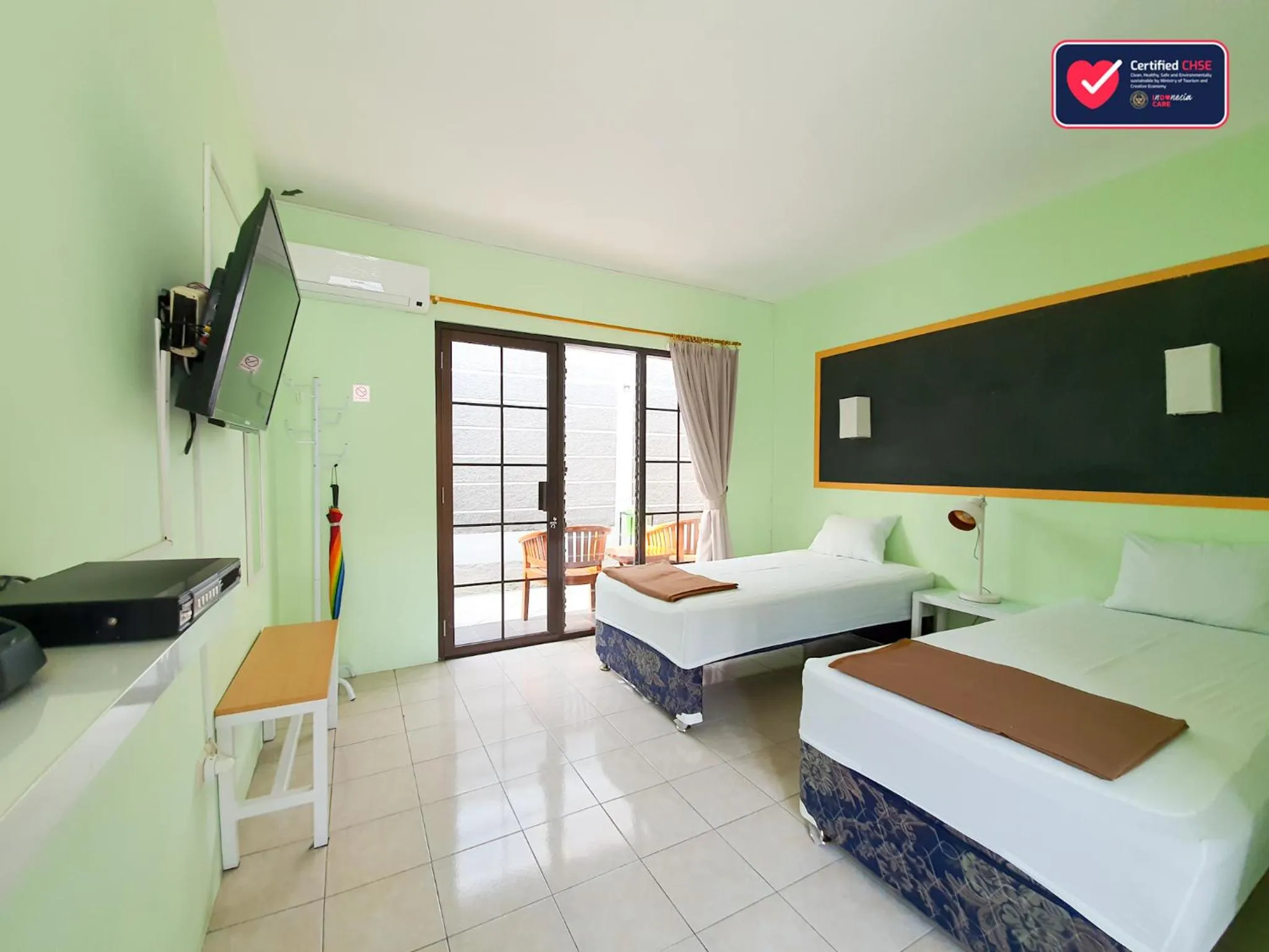 Bedroom, Bed in Hotel Griya Wijaya