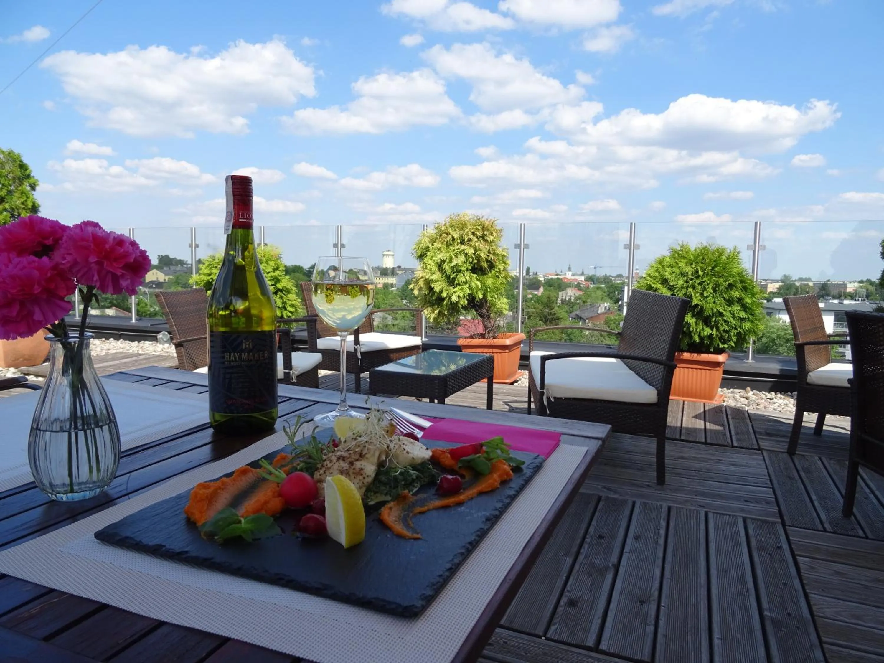 Balcony/Terrace in Vestil Hotel