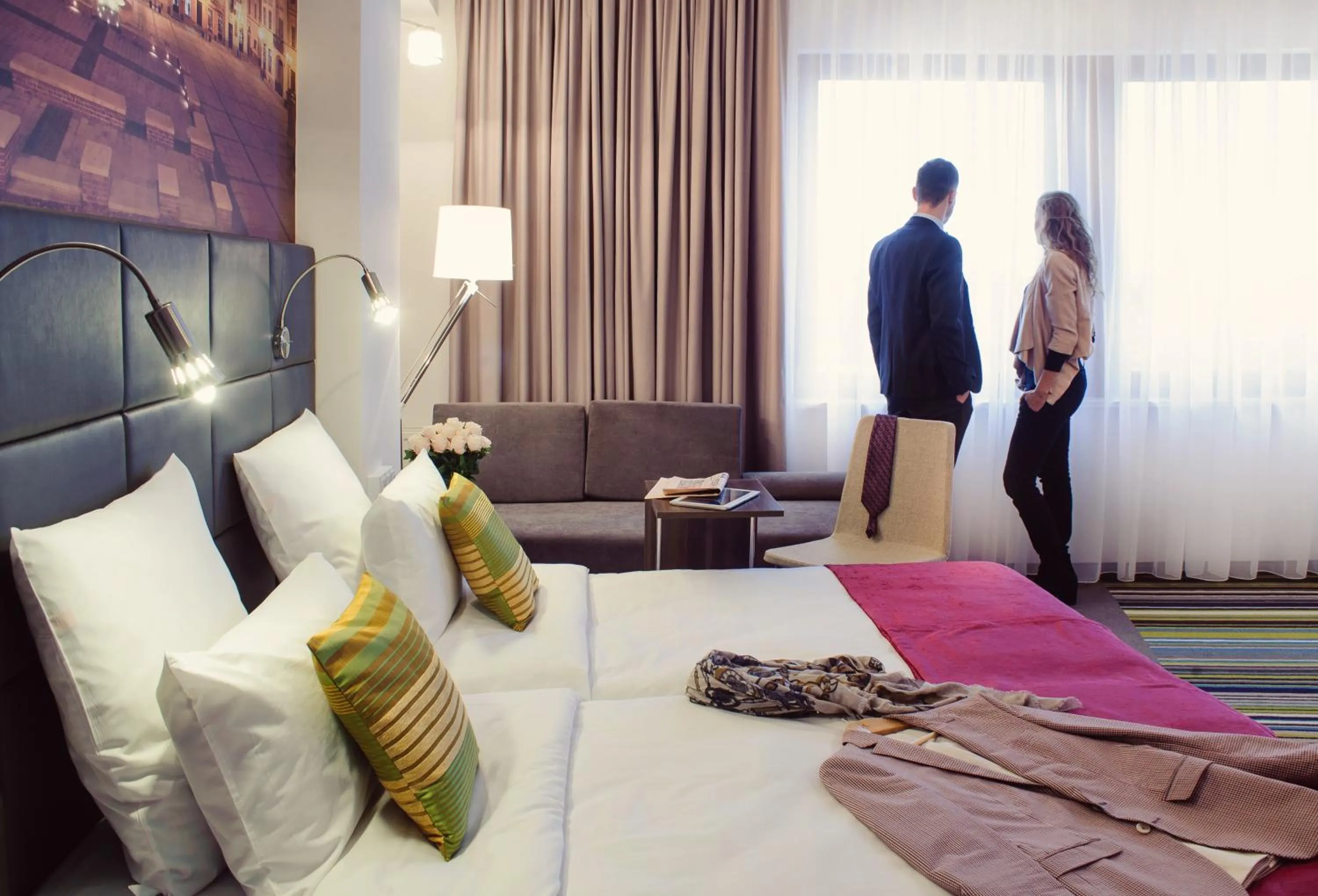 Bedroom, Bed in Vestil Hotel