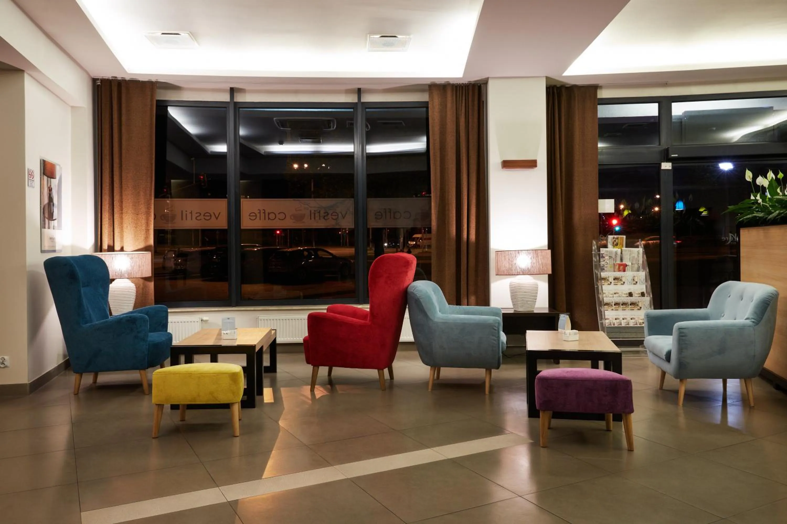 Lobby or reception in Vestil Hotel