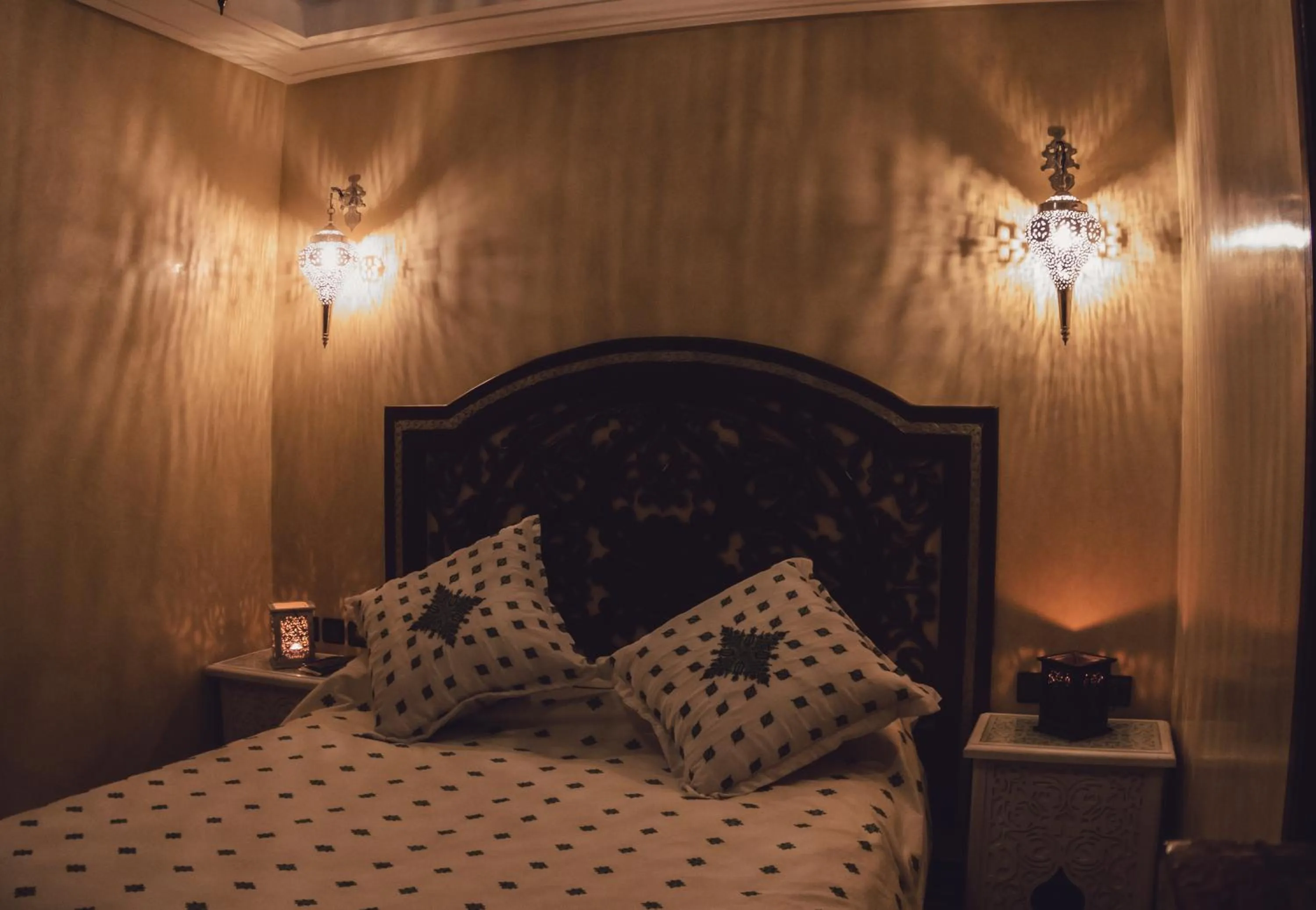 Bedroom, Bed in Riad Golf Stinia 1