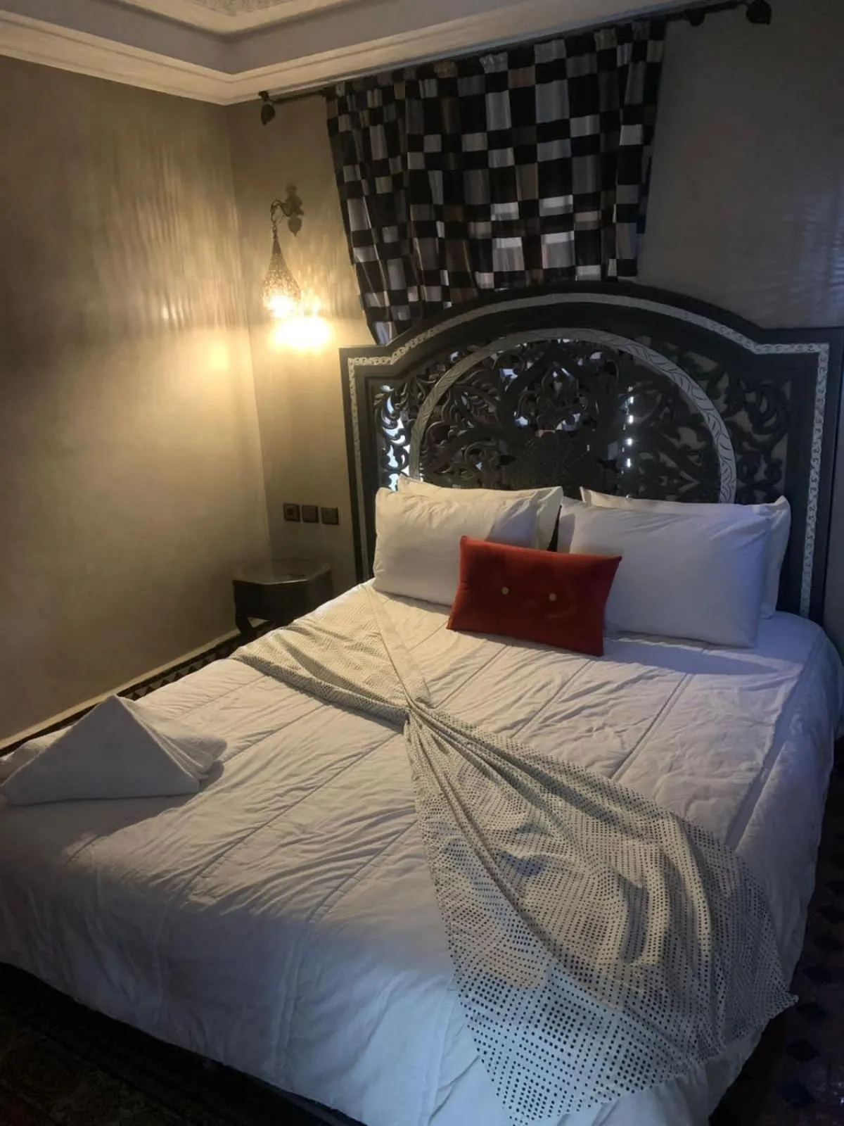 Bed in Riad Golf Stinia 1