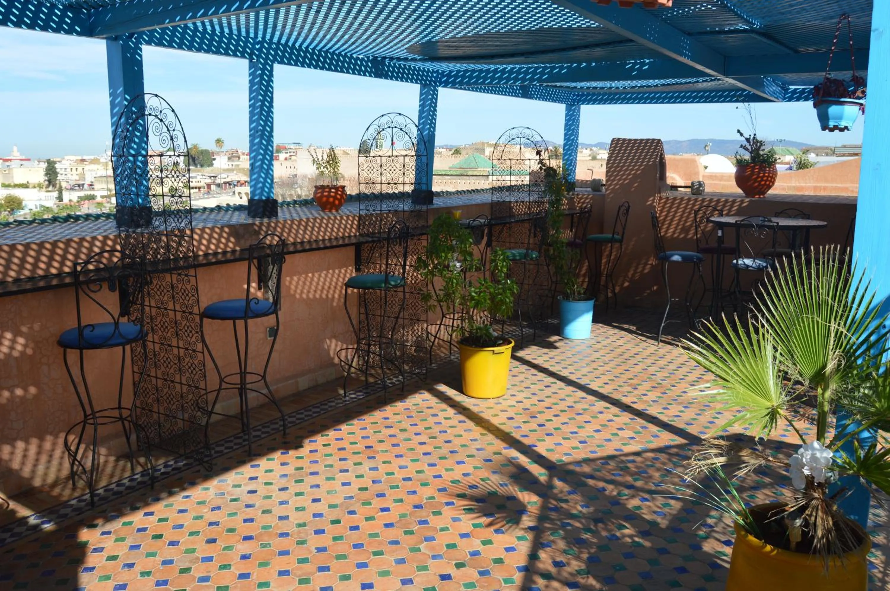 Patio in Riad Golf Stinia 1