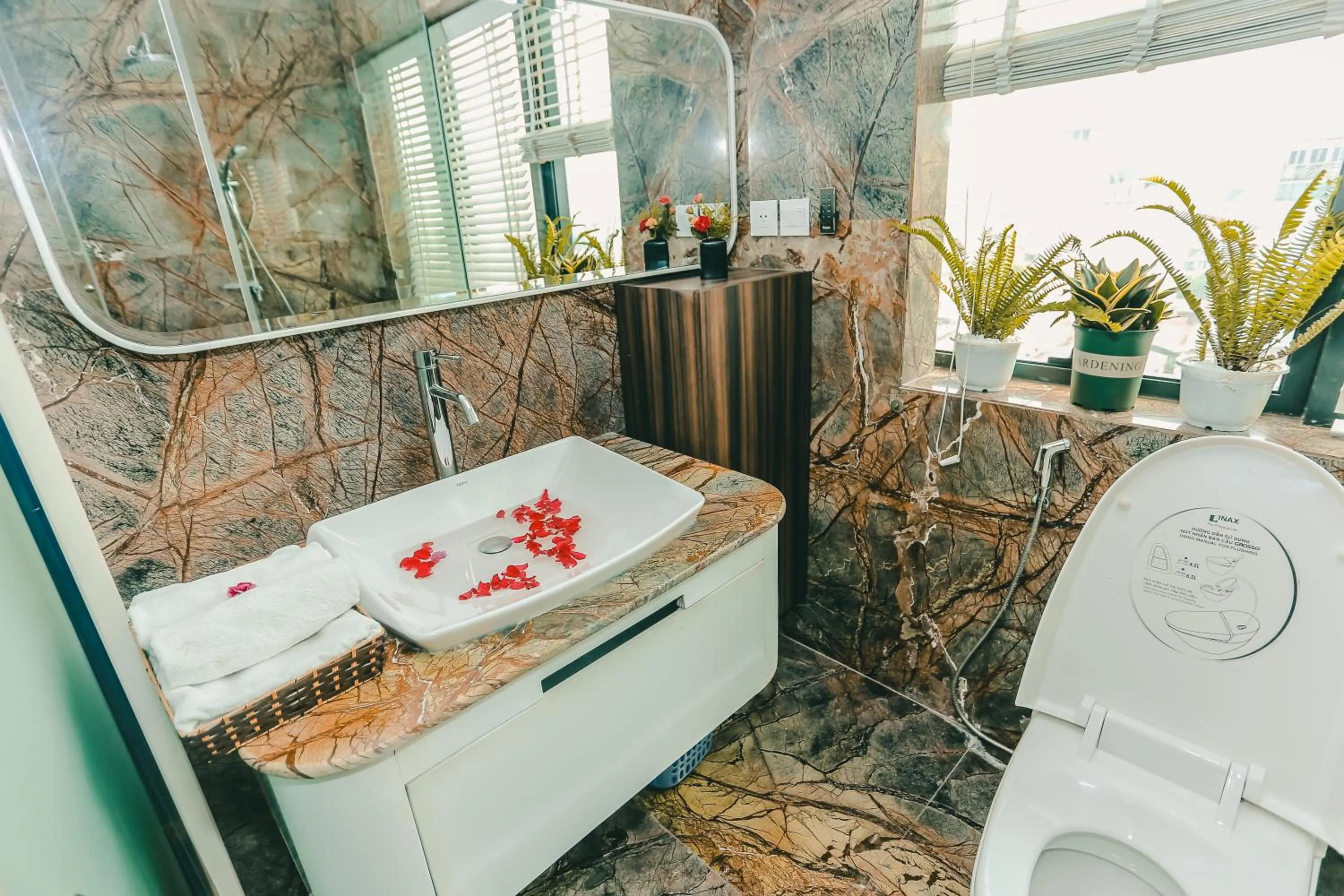 Sauna in Ficus Suites