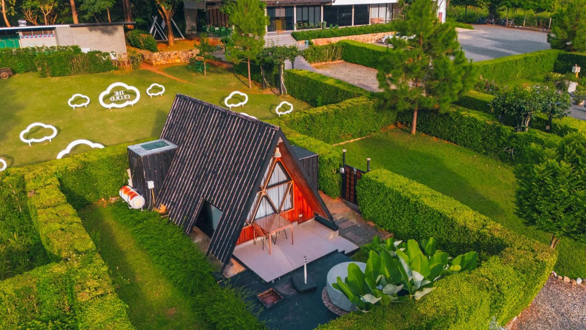 Bird's eye view in The CAMPIAN