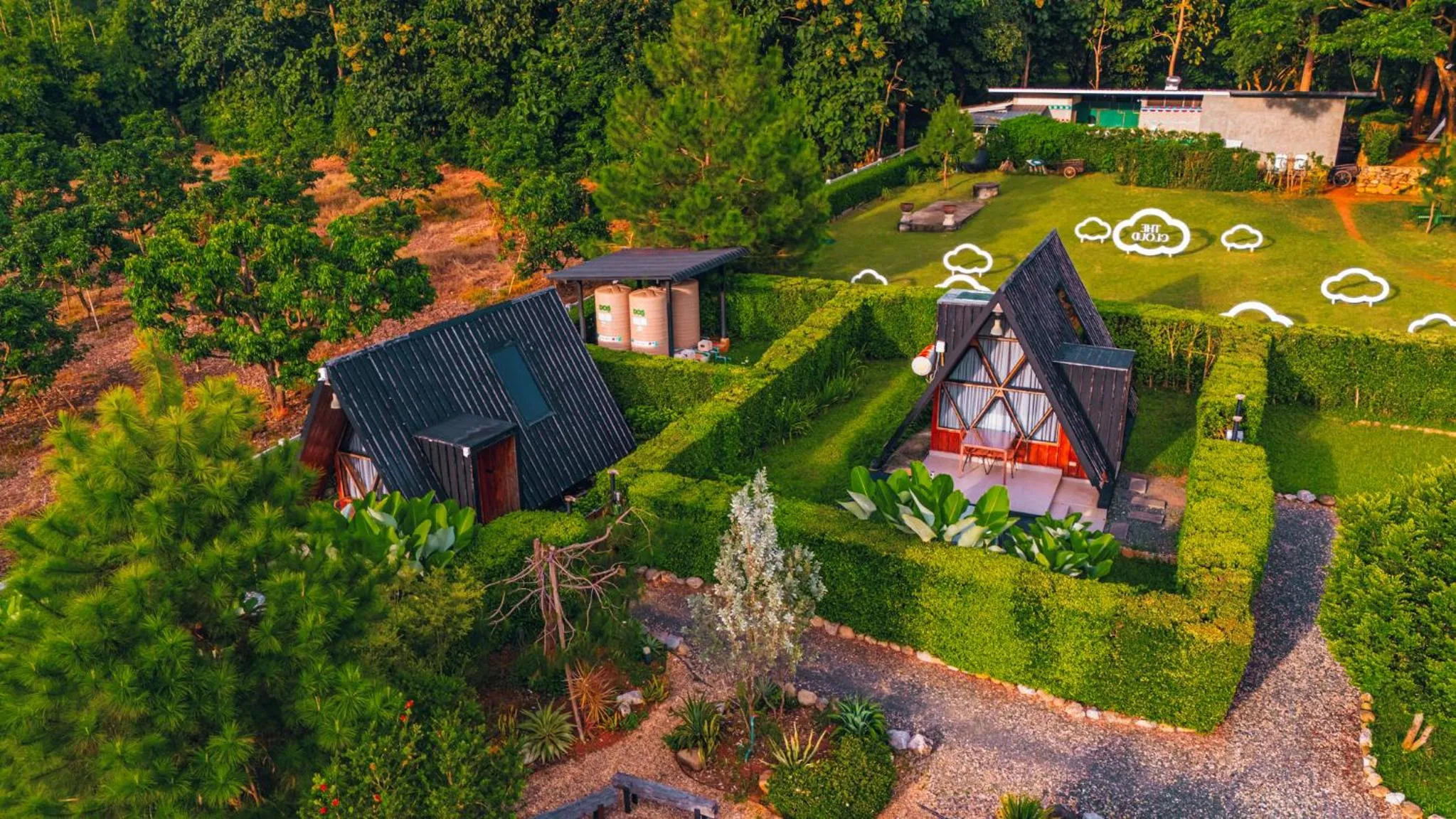 Bird's eye view in The CAMPIAN