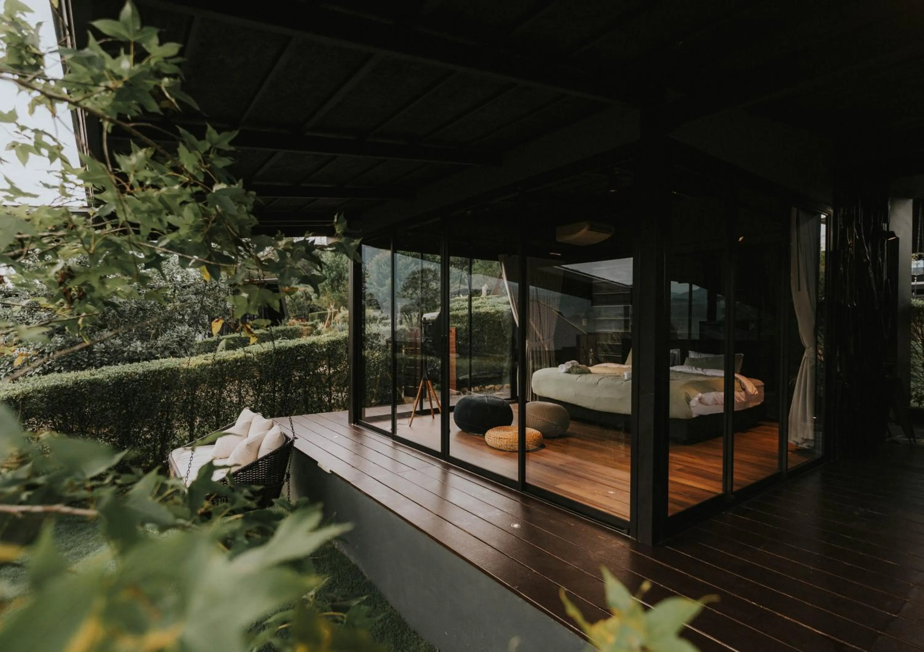 View (from property/room), Bed in The CAMPIAN