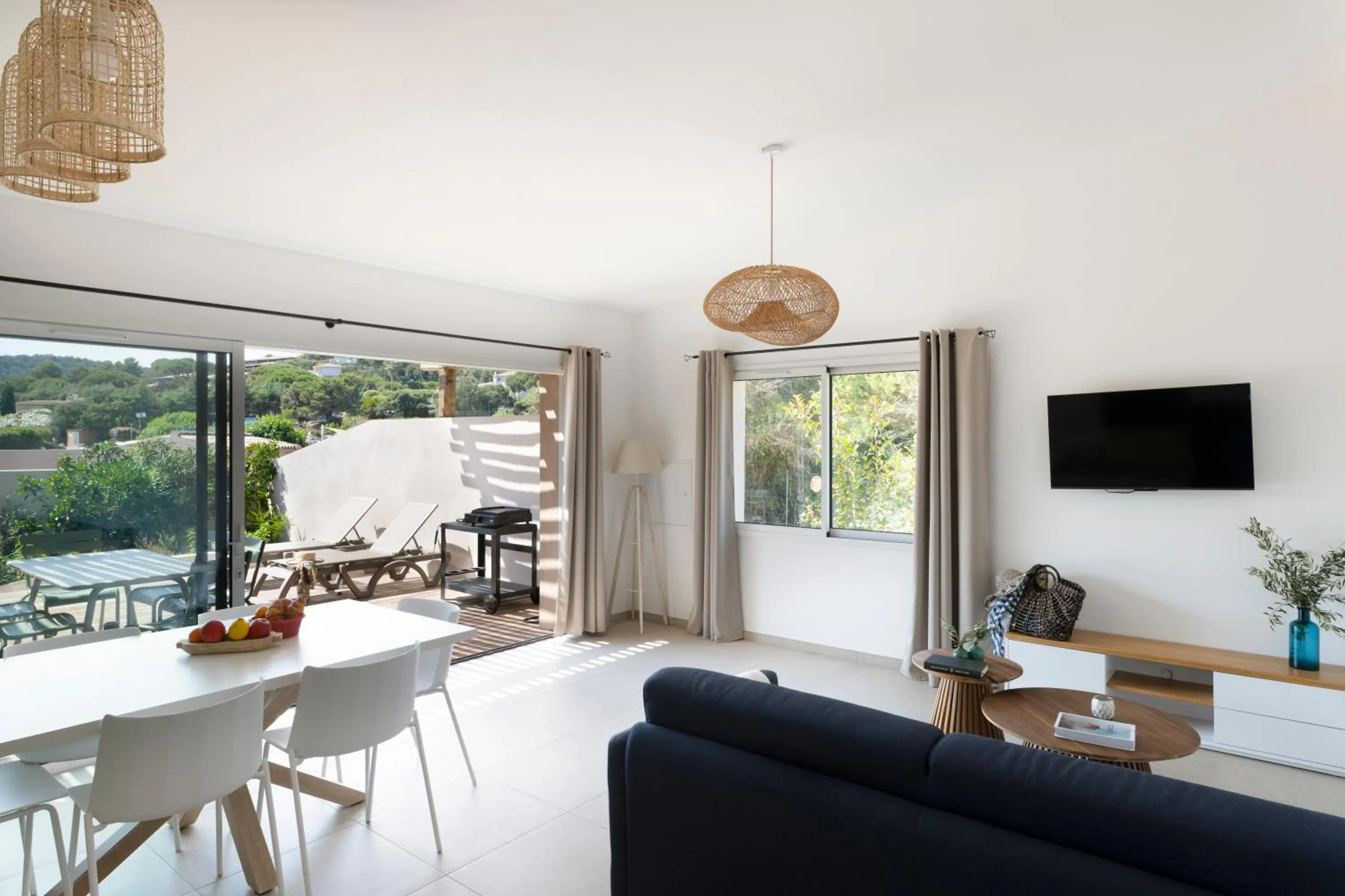 Living room in Résidence Marina Di Santa Giulia