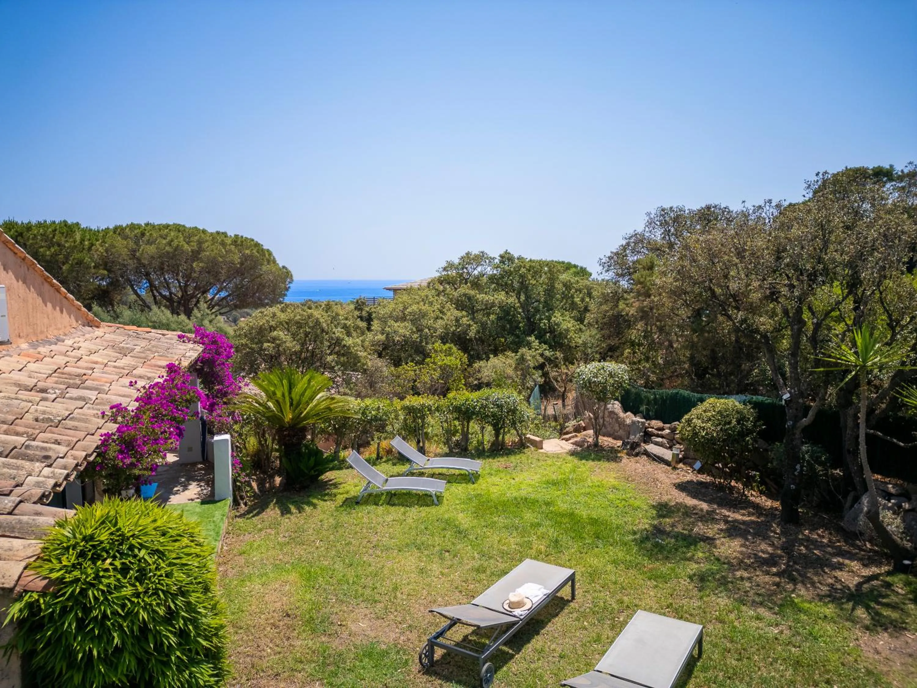 Garden in Résidence Marina Di Santa Giulia