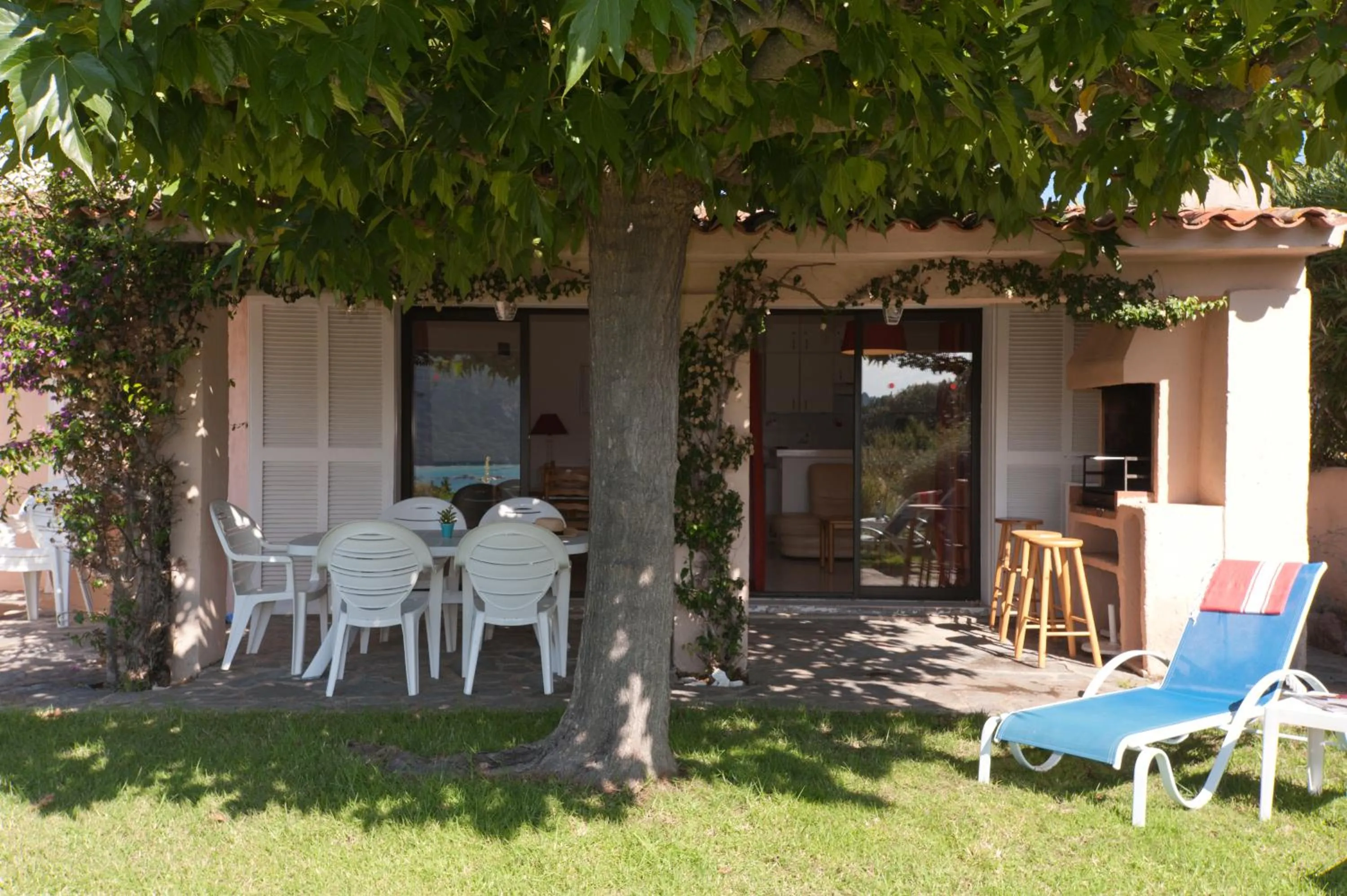 Patio in Résidence Marina Di Santa Giulia