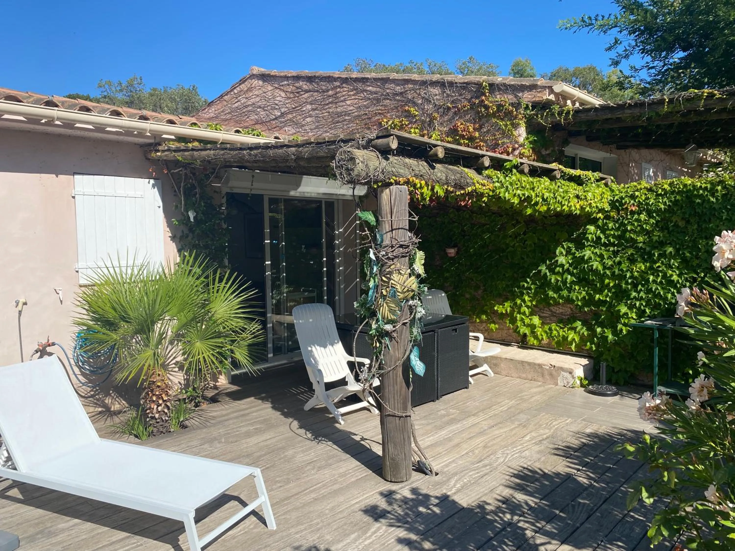Patio in Résidence Marina Di Santa Giulia