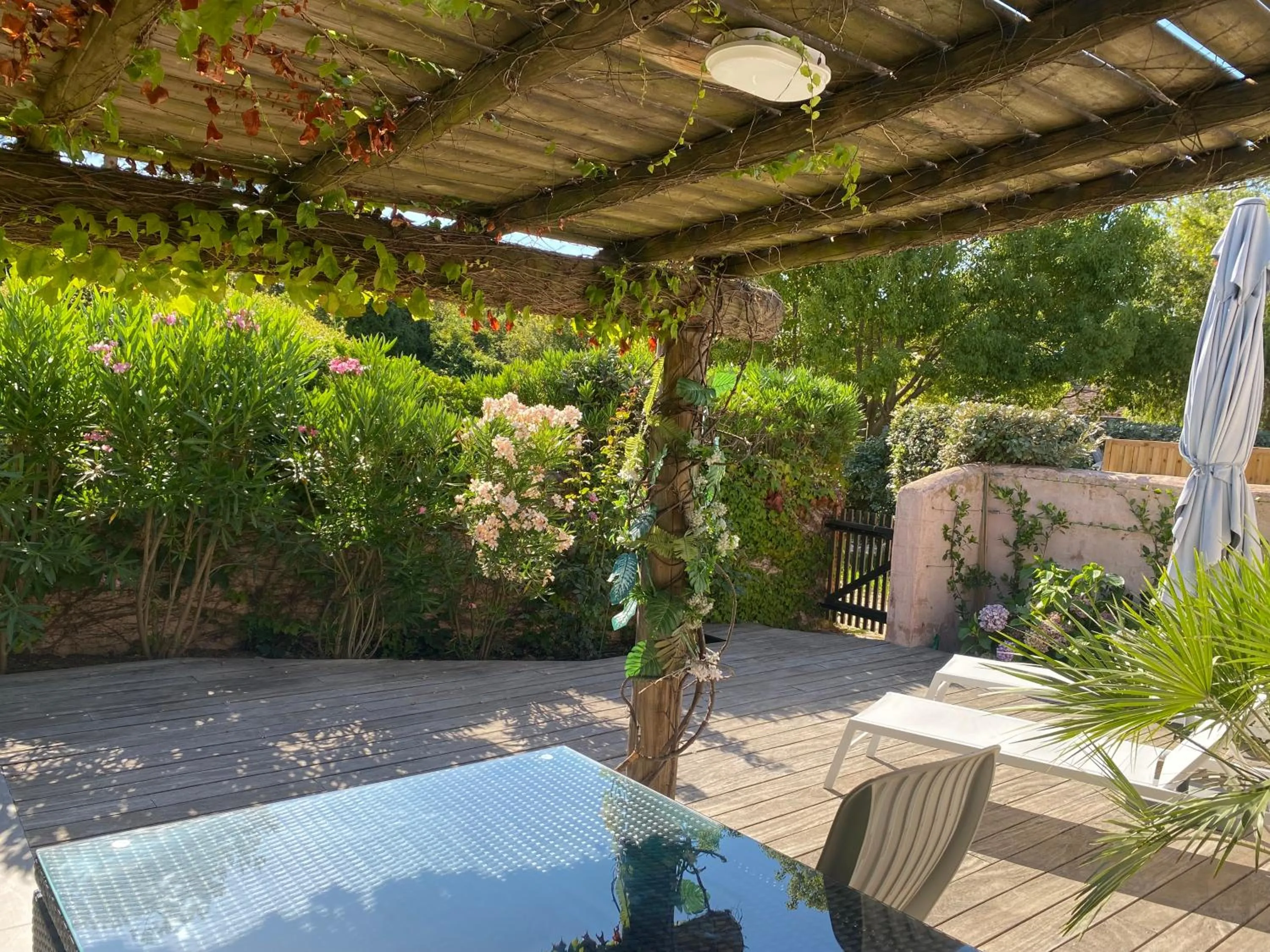 Patio in Résidence Marina Di Santa Giulia