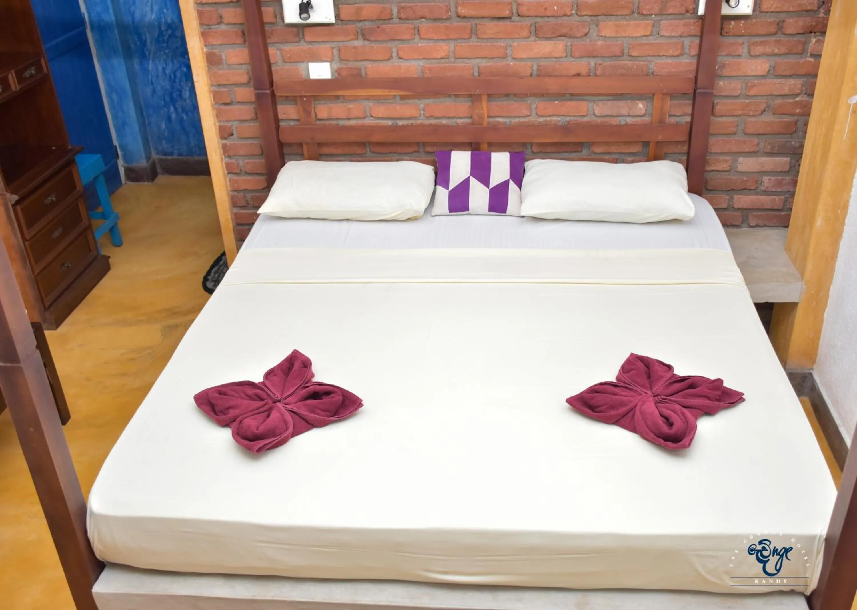 Bed in The Change Hotel