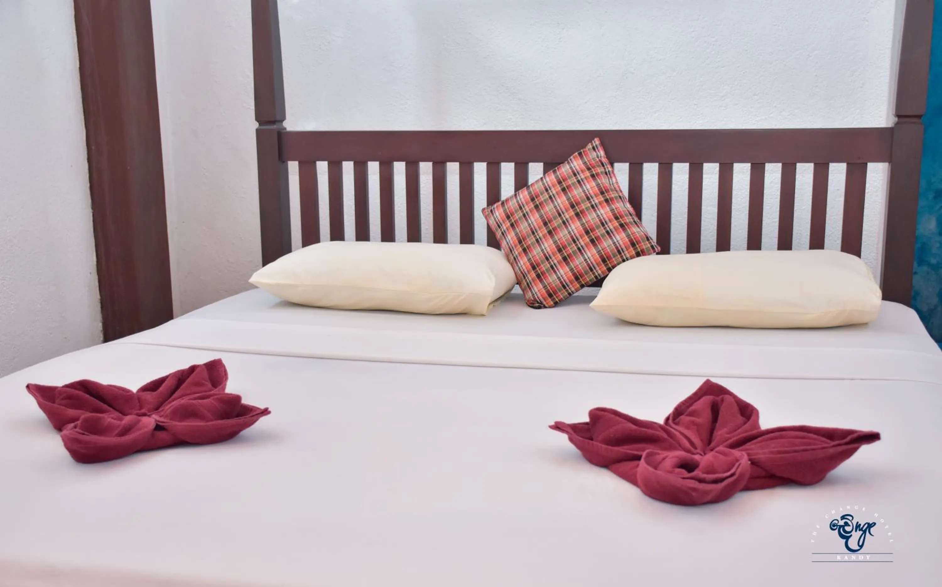 Bed in The Change Hotel