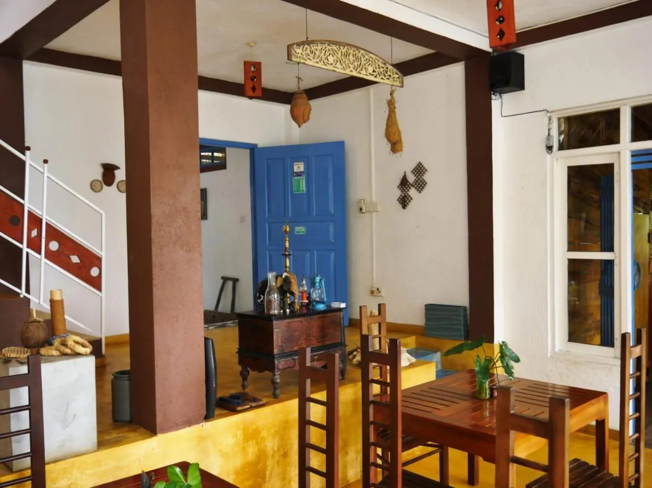Dining area in The Change Hotel