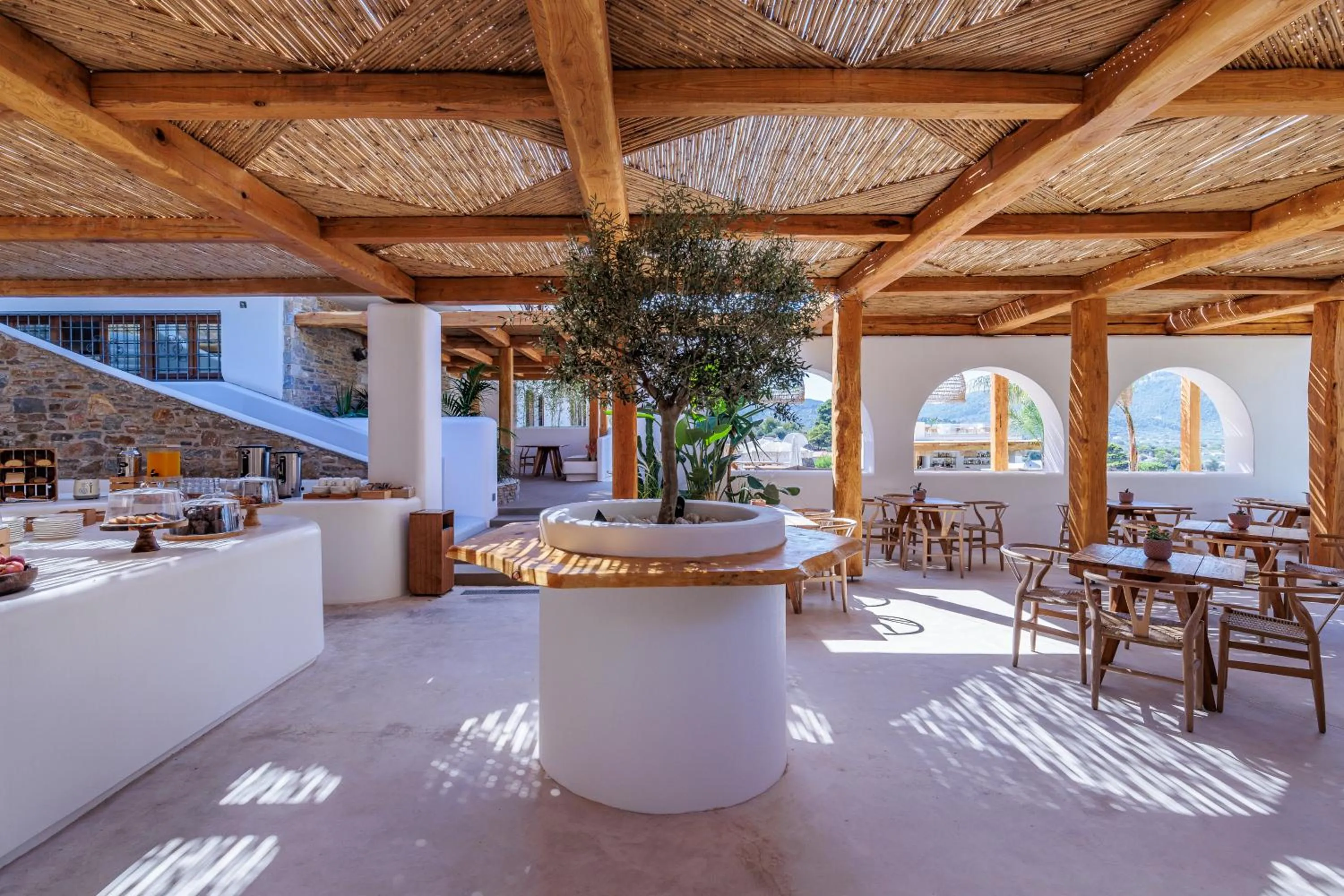 Breakfast in Evlalia Studios & Villas