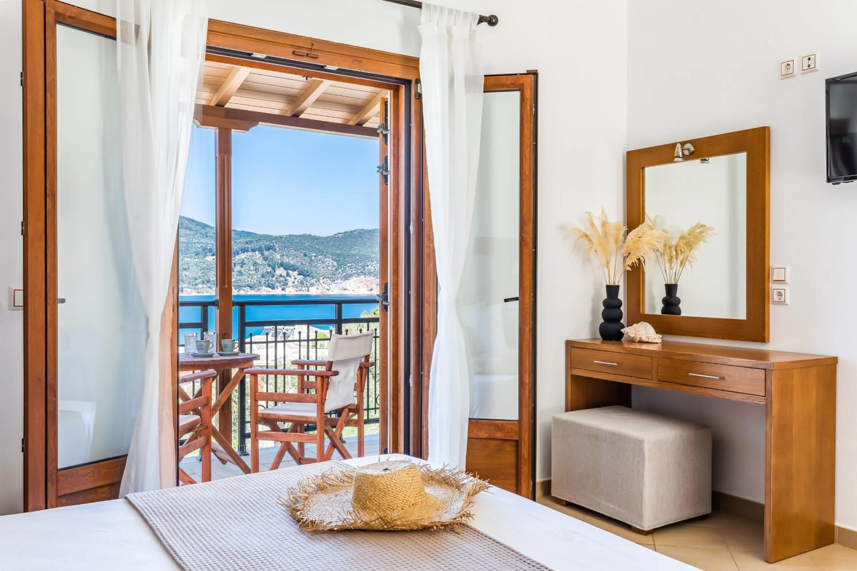 View (from property/room) in Evlalia Studios & Villas