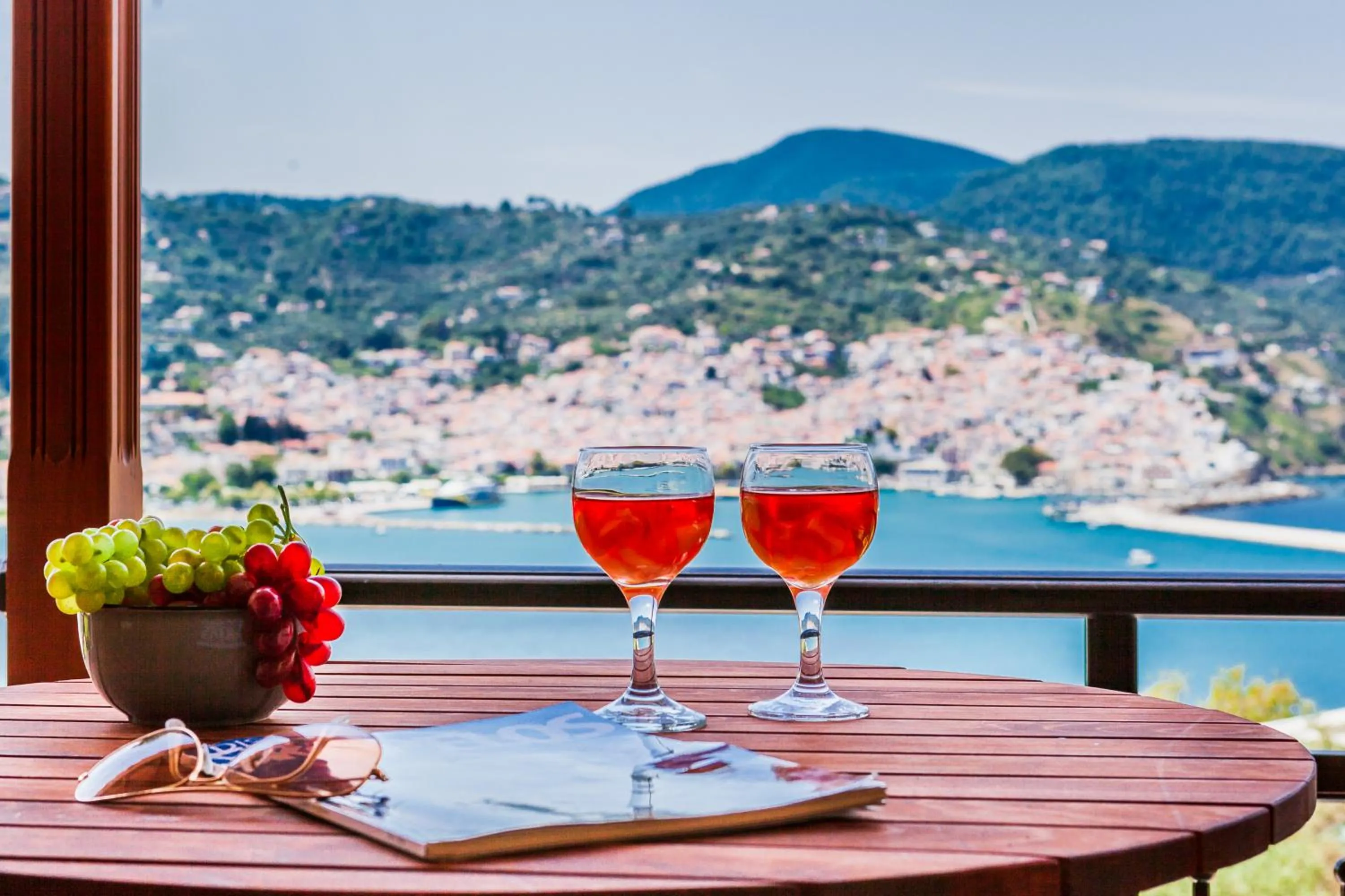 Balcony/Terrace in Evlalia Studios & Villas
