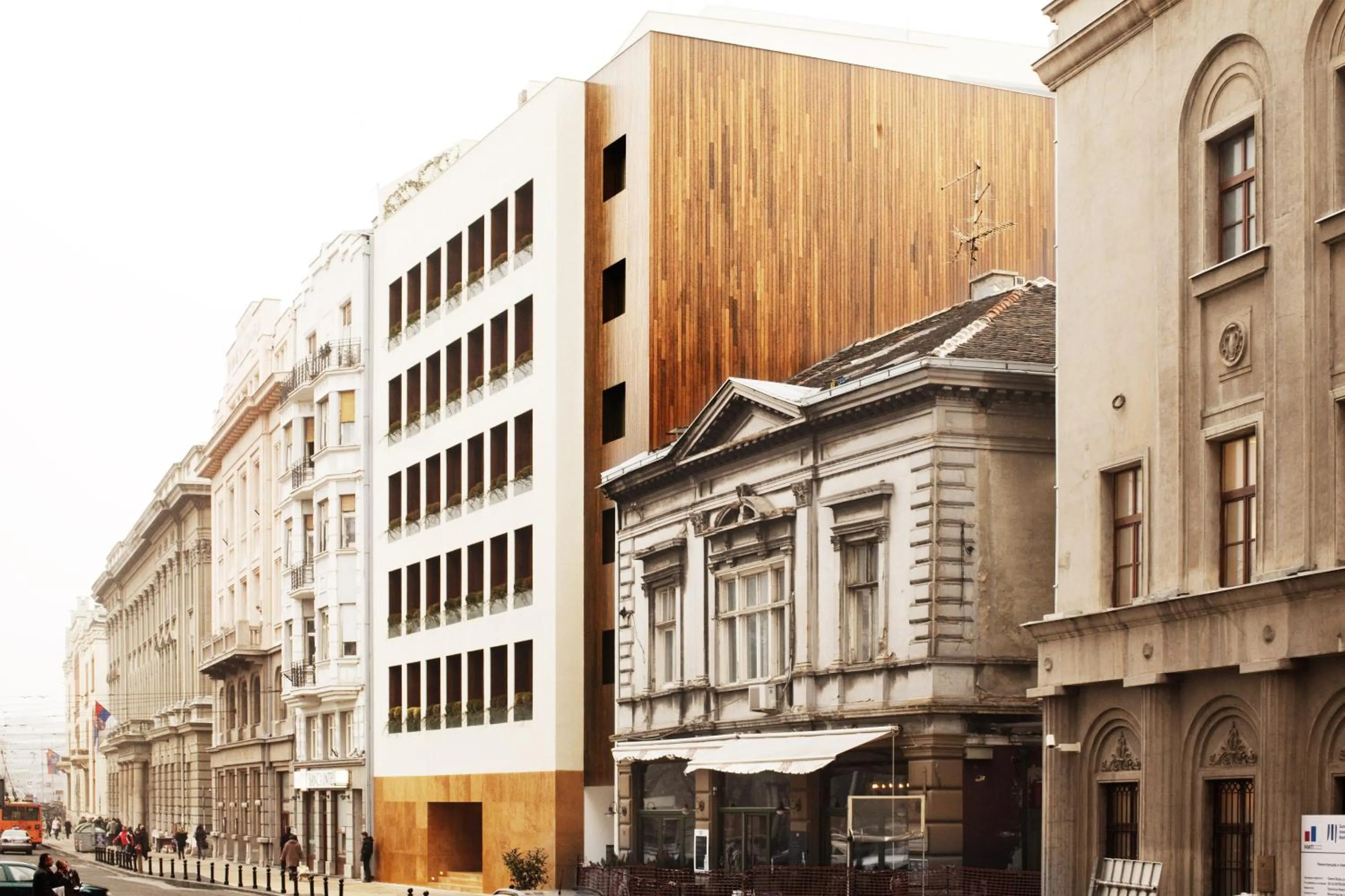 Facade/entrance in Square Nine Hotel Belgrade-The Leading Hotels of The World