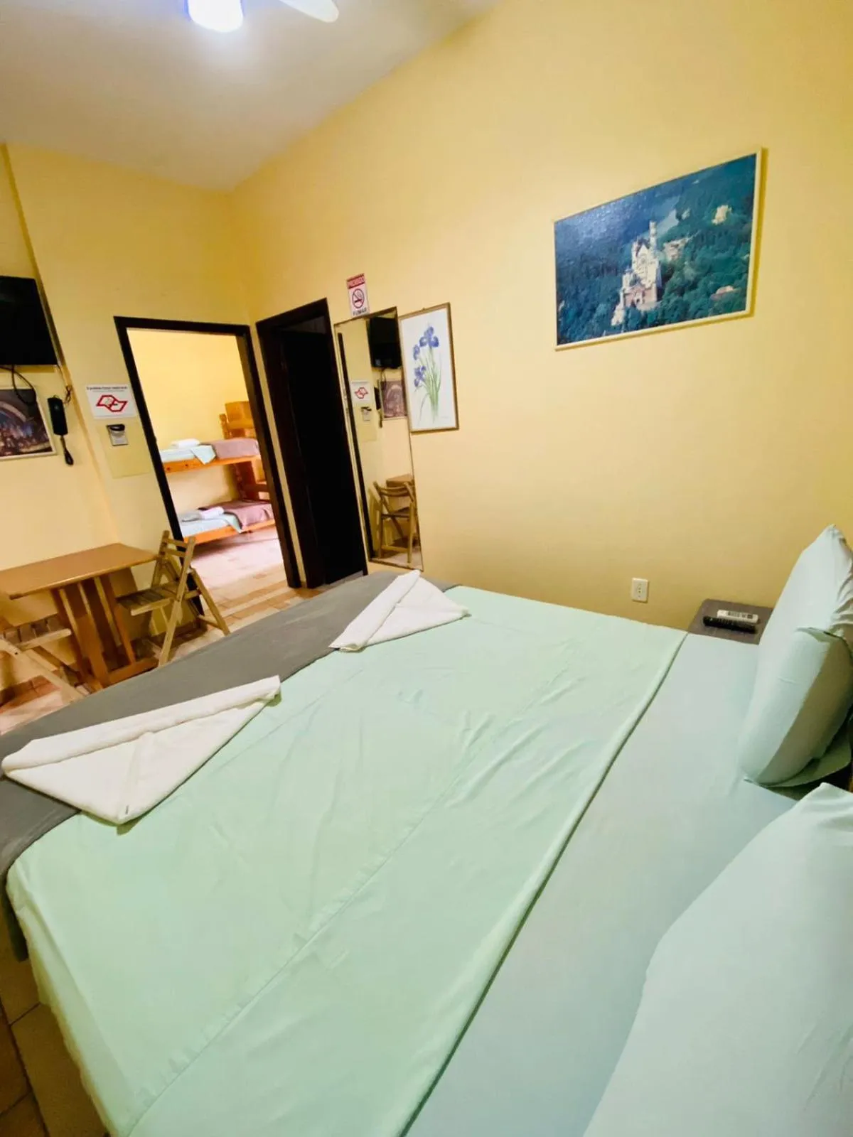 Bed in Pousada Solarium UNIDADE 1 ECONOMICA-BÁSICA