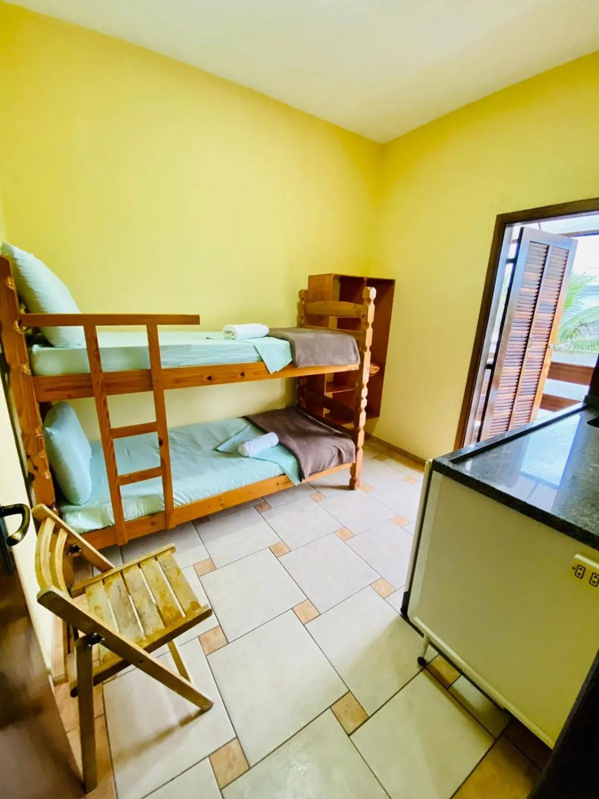 Bed in Pousada Solarium UNIDADE 1 ECONOMICA-BÁSICA